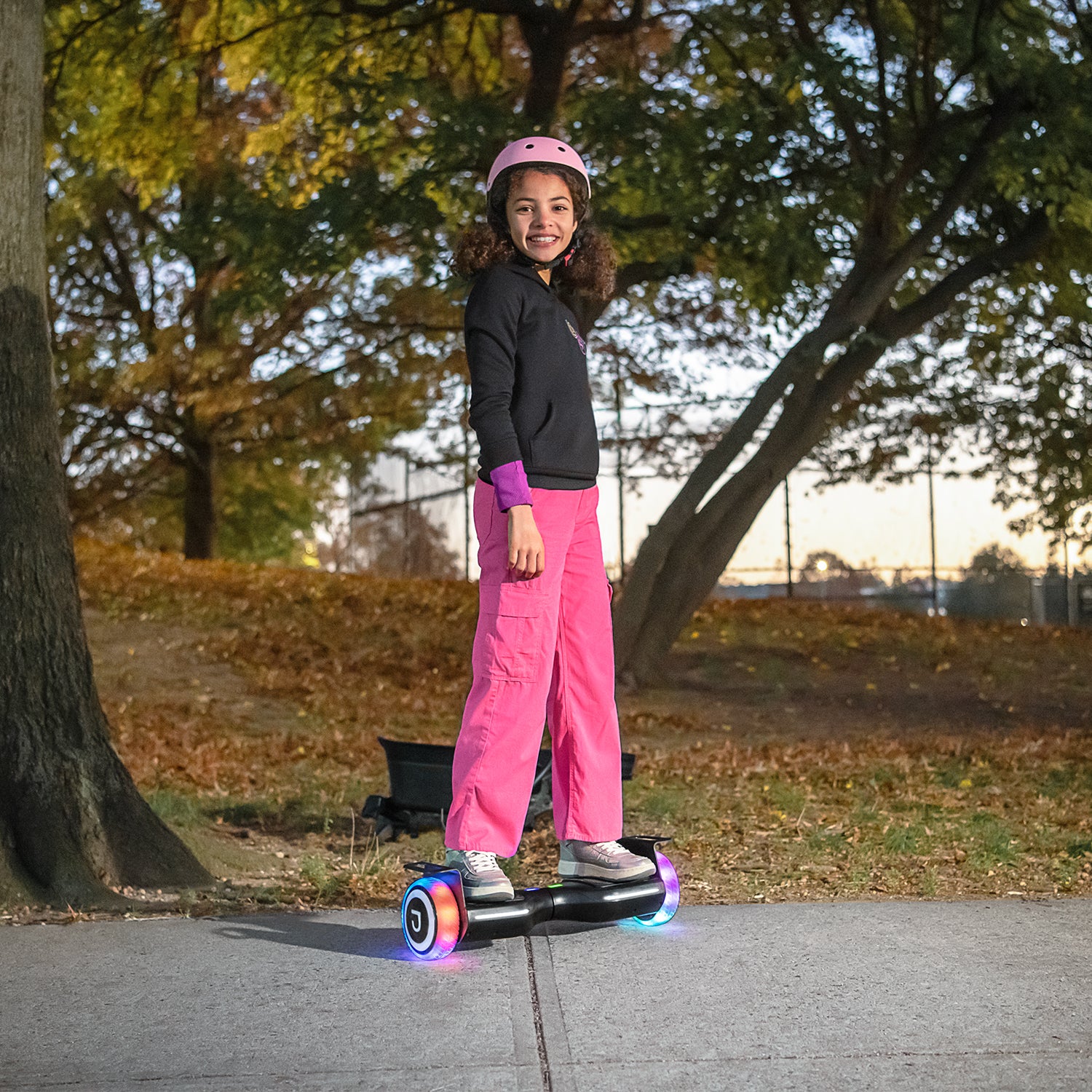 Remix Light Up JetKart - LED Glow Racing Kart for Kids & Adults, Electric Drift Go Kart with Remote Control - Perfect for Backyard Racing, Birthday Parties & Outdoor Fun