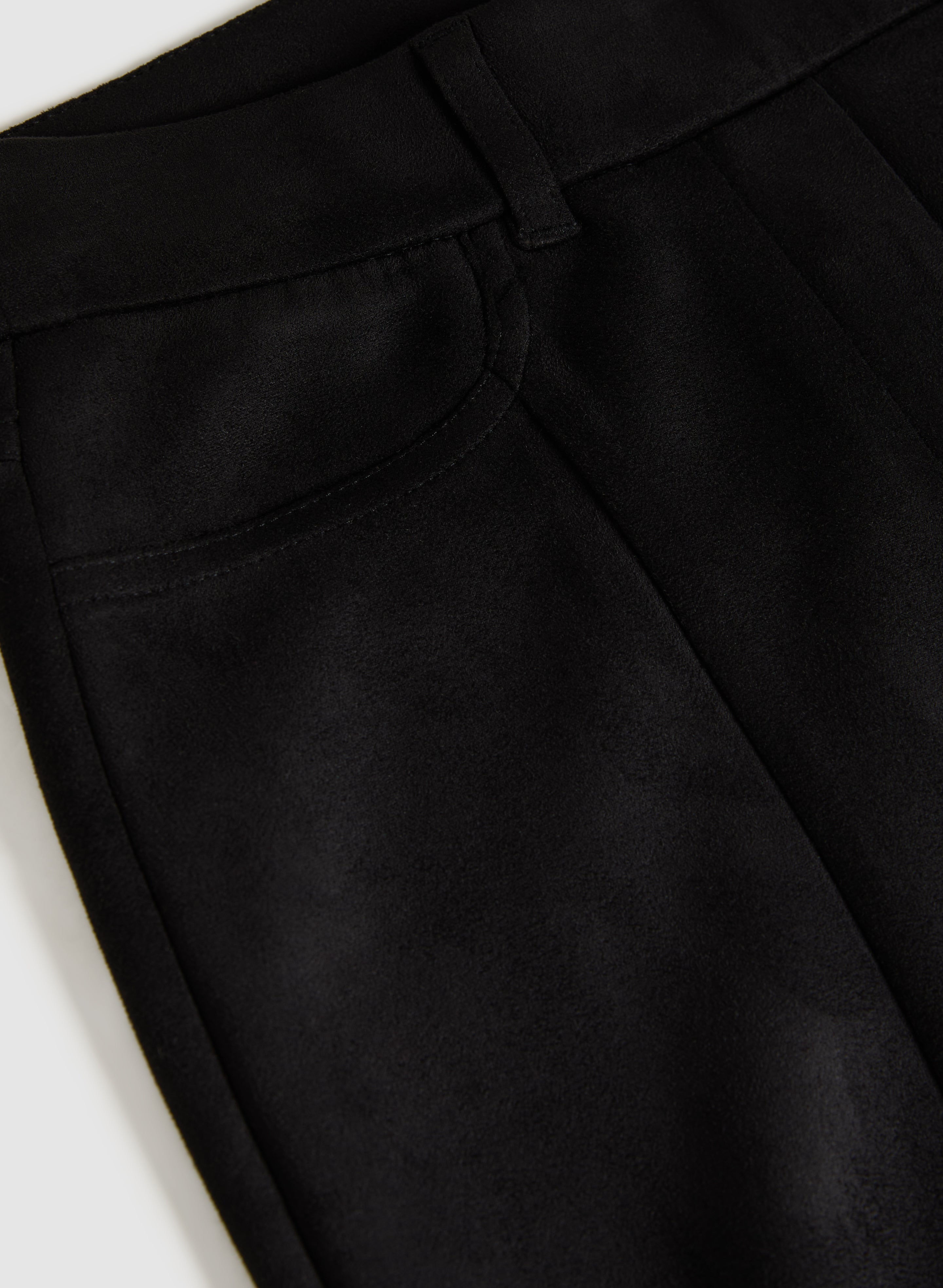 Faux Suede Chloe Leggings - Women's High Waisted Stretchy Yoga Pants for Workout & Lounge | Perfect for Yoga, Gym, and Casual Wear