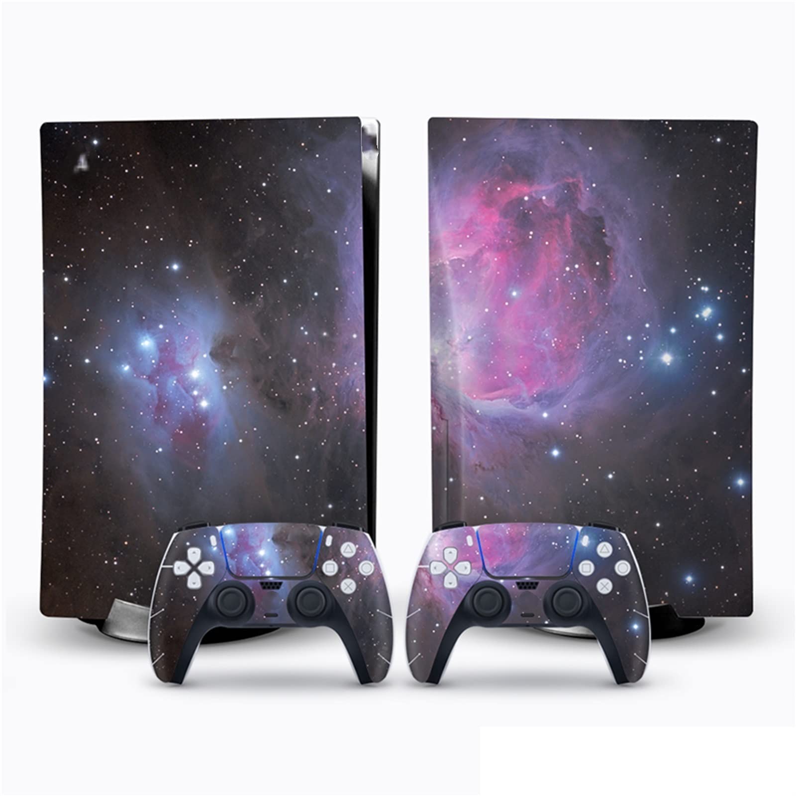 PS5 Disc Edition Console & Controller Skin - Bubble-Free Vinyl Wrap for Gaming Protection
