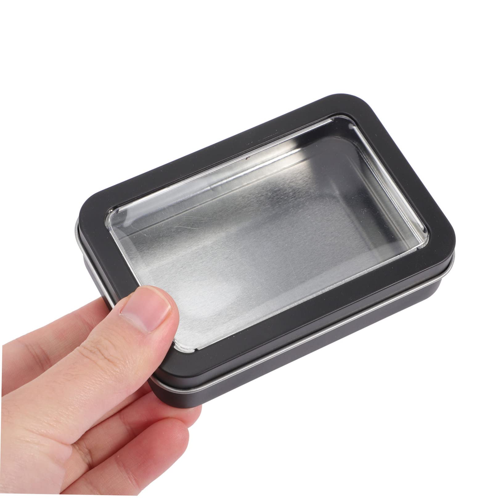 Premium Tinplate Card Storage Box - Durable Gaming & Collectible Cards Holder Case for MTG, Pokemon, Yu-Gi-Oh - Compact Desktop Organizer for Home & Office Use - Perfect for Card Game Nights & Collectors Display