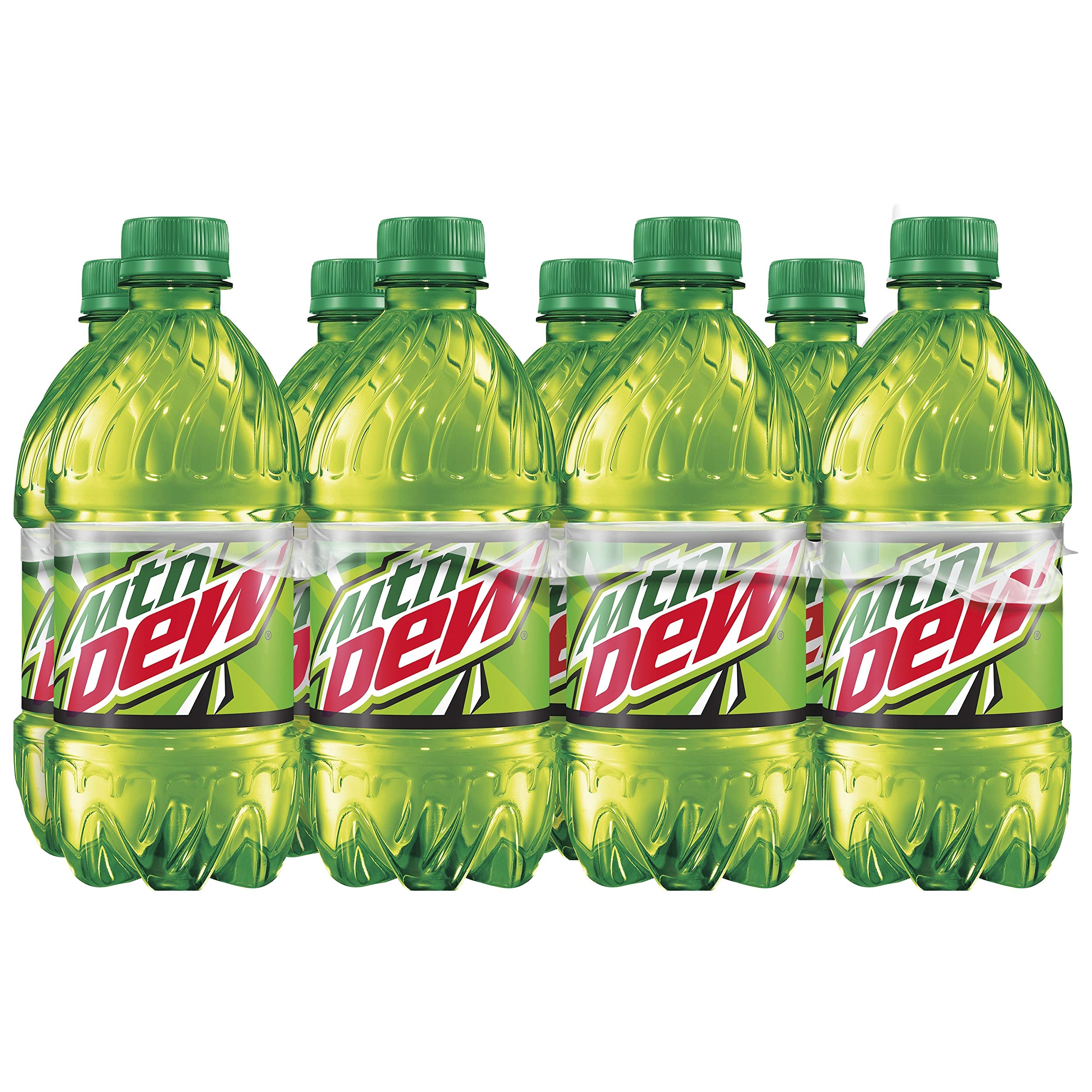 Mountain Dew Citrus Soda - 8 Pack of 12 Fl Oz Bottles (96 Oz Total) - Refreshing Soft Drink for Parties, Gaming & Outdoor Adventures