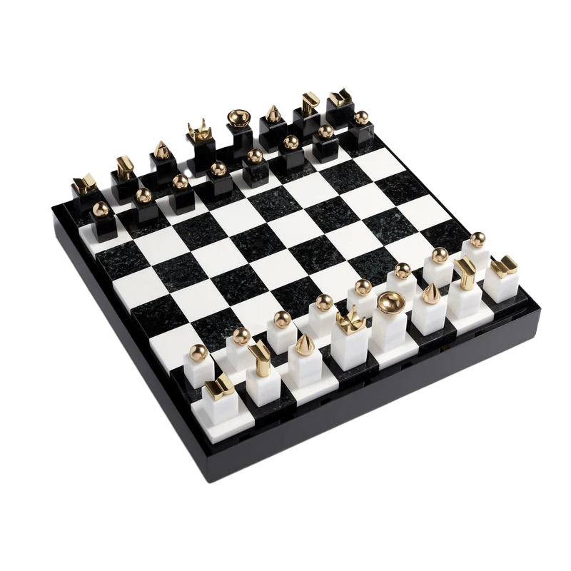 Premium Wooden Chess Set with Staunton Pieces - 15