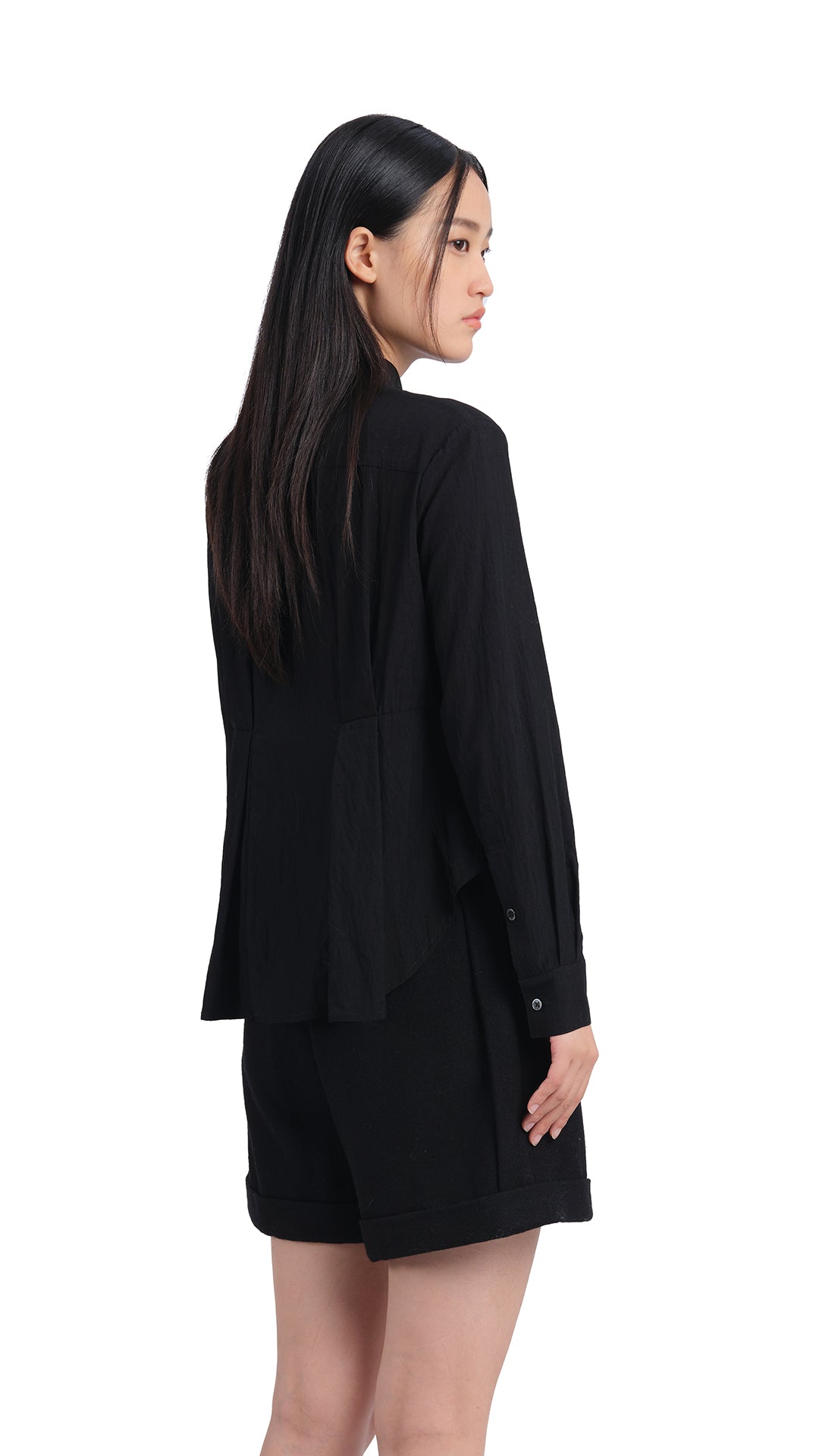 Elegant Pleated Flare Shirt for Women - Stylish Tunic Top with Ruffled Sleeves & Flowy Hem | Perfect for Office Wear, Date Nights & Casual Outings