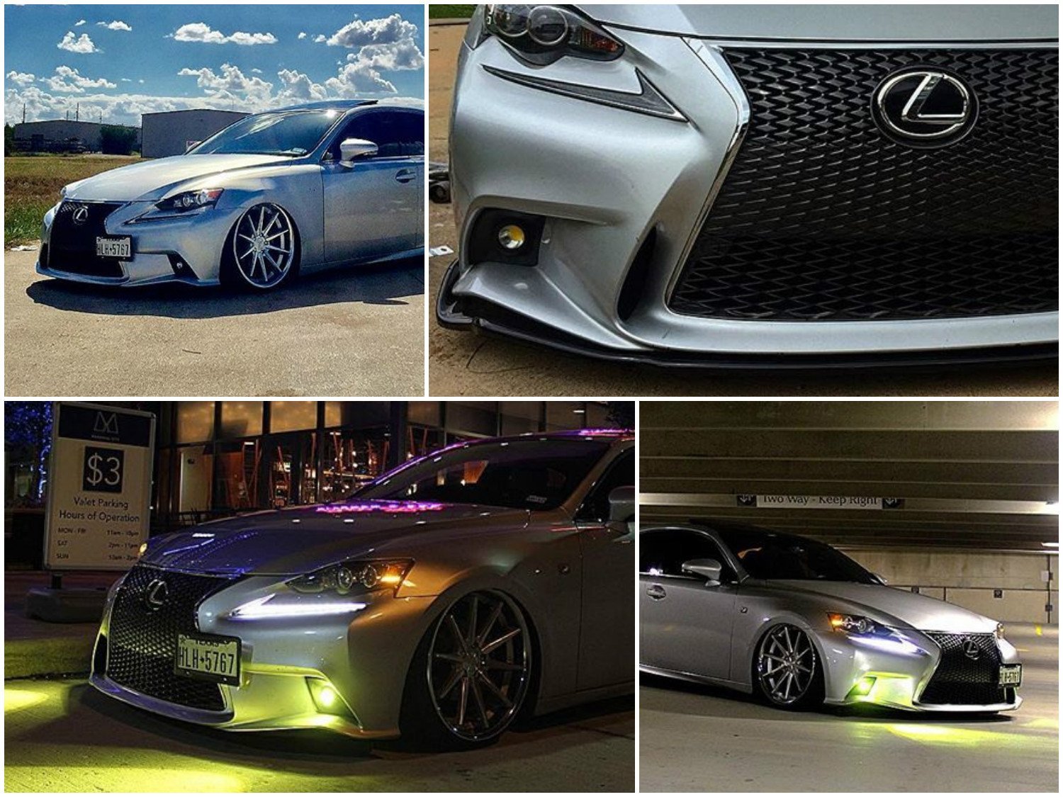 JDM 15W Projector Yellow LED Fog Light Kit - Direct Fit for 2014-2016 Lexus IS F Sport | Enhanced Visibility for Night Driving & Foggy Conditions