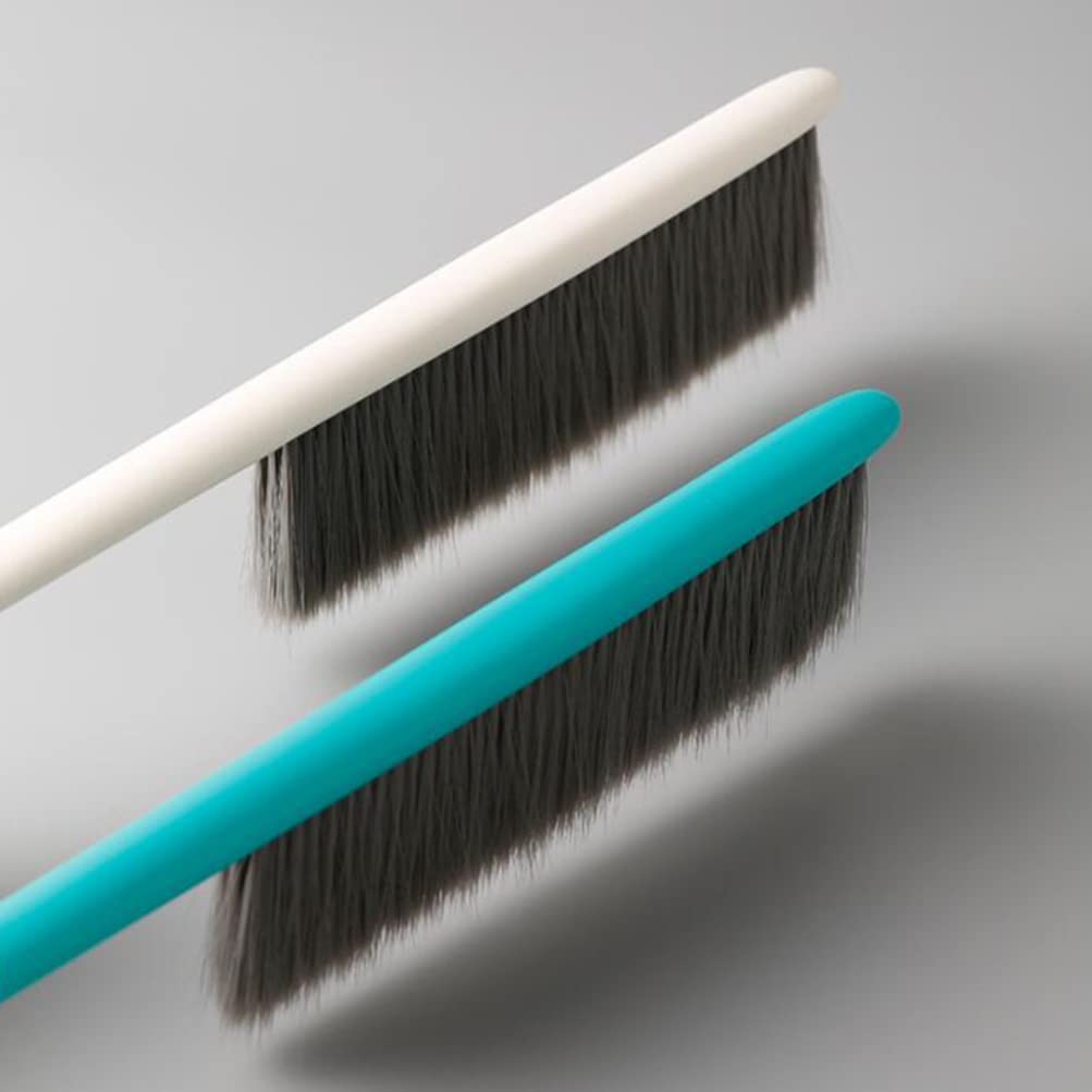 DECHOUS Soft Bristle Carpet Cleaning Brush - Multi-Surface Dusting Brush for Bedroom, Hotel, Car & White Comforters | Gentle Fur & Quilt Cleaning Tool for Home & Commercial Use