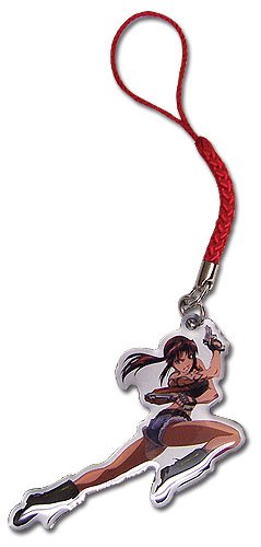 Cute Phone Charm - Revy Anime Keychain for Phone Accessories | Perfect for Phone Decor, Gifts, and Anime Fans