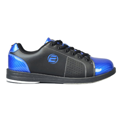 ELITE Men's Classic Black & Royal Bowling Shoes - Comfortable & Durable for League Play & Casual Bowling