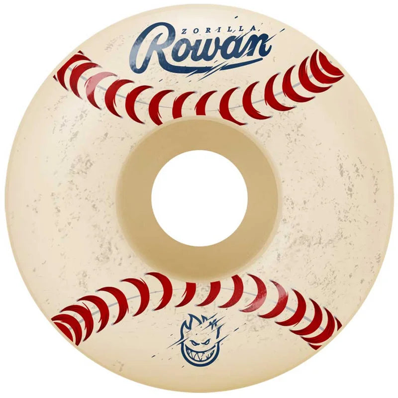 Spitfire F499 55mm Skateboard Wheels - Rowan Zorilla Spitball Radial Full - High Performance Wheels for Street & Park Skateboarding