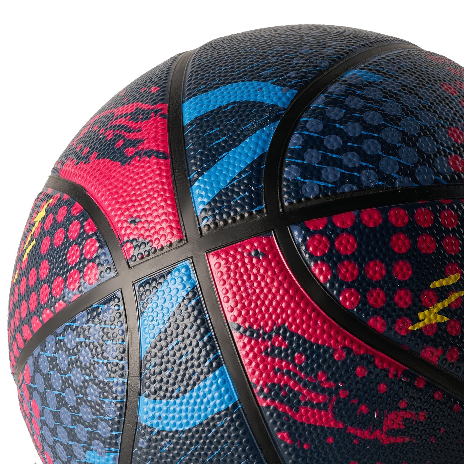 Kids Basketball Size 3 - Indoor/Outdoor Rubber Ball with Pump for Boys & Girls - Perfect for Playground & Backyard Games