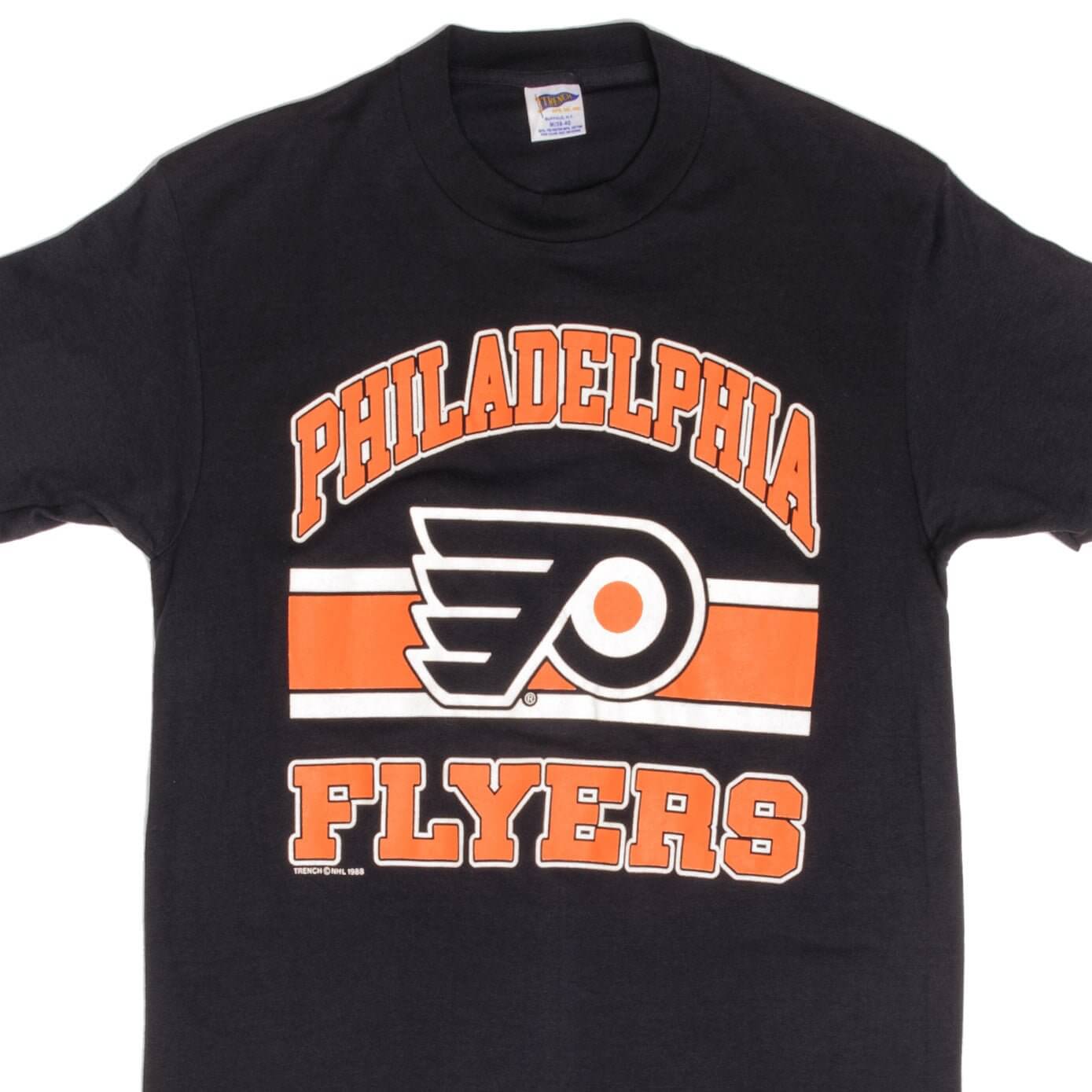 Vintage 1988 Philadelphia Flyers NHL Hockey T-Shirt - Small Size - Made in USA - Retro Sports Fan Gift & Game Day Outfit
