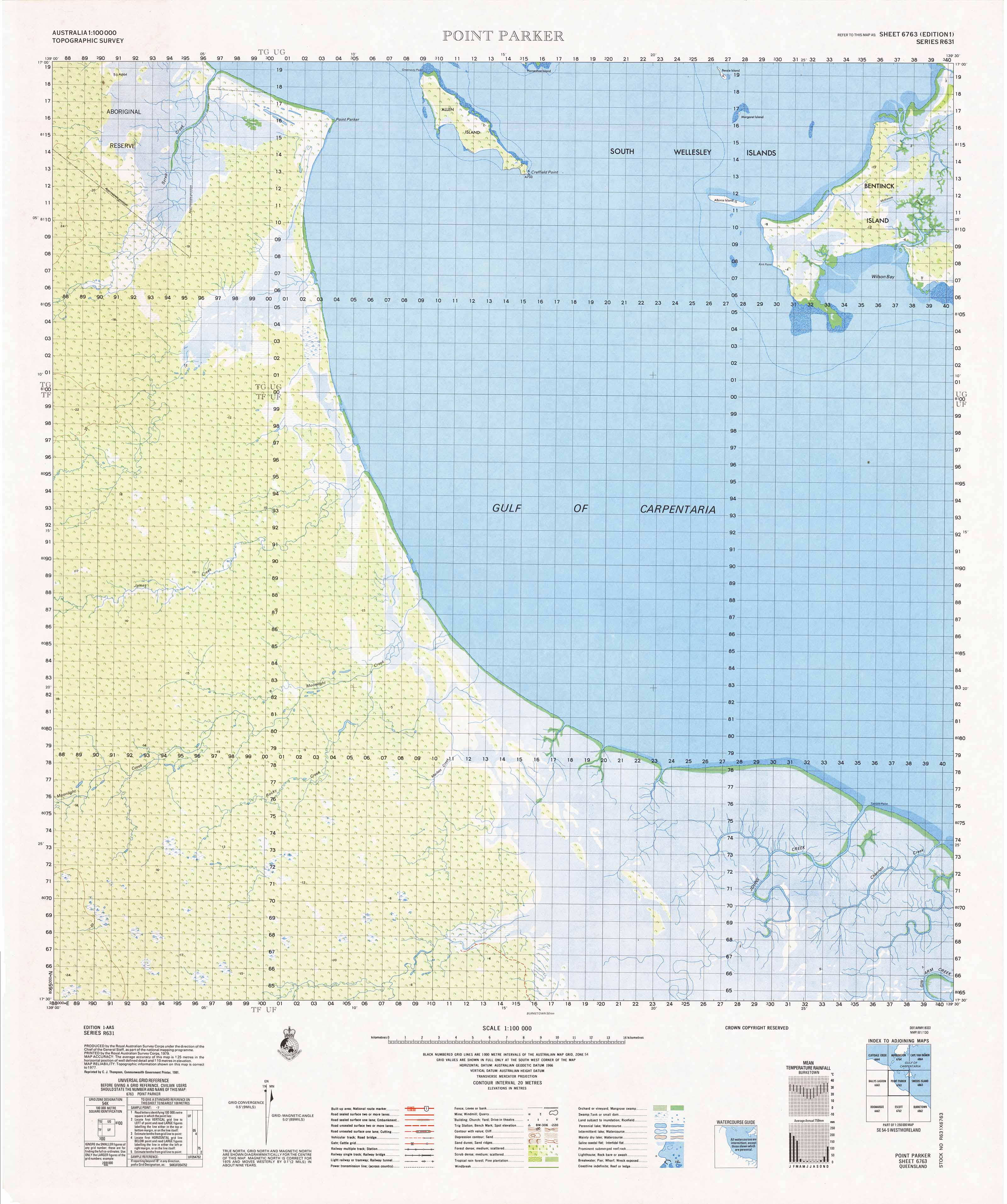 6763 Point Parker 1:100k Topographic Map - Detailed Hiking & Outdoor Adventure Guide - Perfect for Camping, Backpacking, and Geological Exploration
