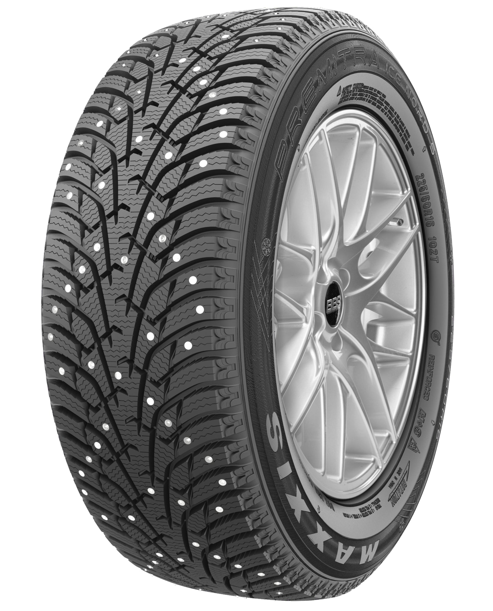 Maxxis NP5 PS Studded Winter Tire 175/70R14 84T - All-Season Traction for Snow, Ice & Wet Roads - Perfect for Sedans & Compact Cars