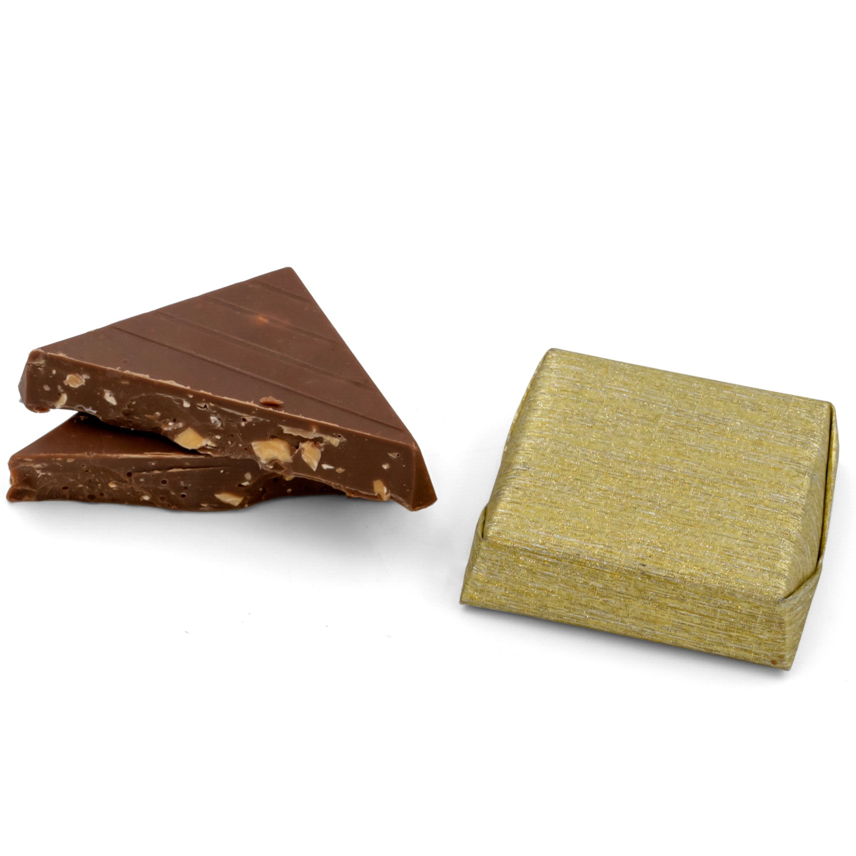 Premium Chocolate Covered Crushed Nuts with Hazelnut Cream - Gourmet Snack Gift for Holidays, Parties & Dessert Platters | Rich Nutty Flavor for Indulgent Treats