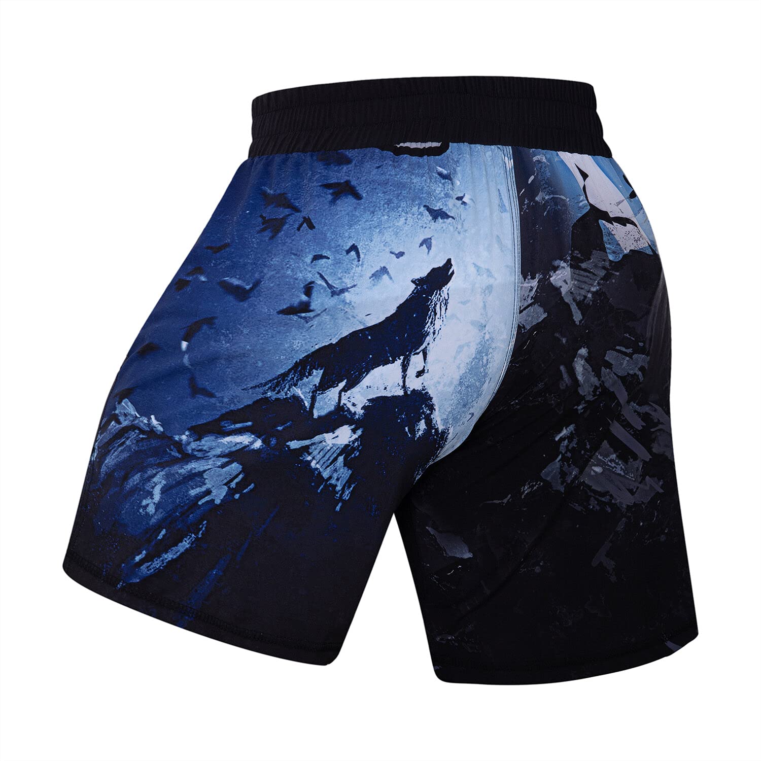 MMA Fight Shorts for Men - Breathable Sports Training Shorts & Boxing Pants | Perfect for MMA, Boxing, Gym Workouts & Martial Arts Training