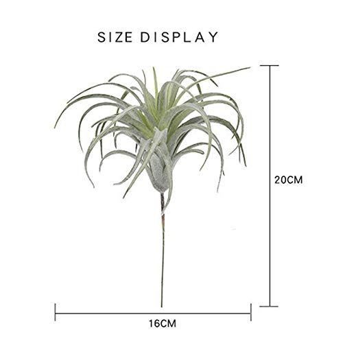 Artificial Pineapple Grass Air Plants - Fake Flowers for Home Wall Decor, Garden Party Decoration | Perfect for Living Room, Bedroom, Office & Wedding Centerpieces