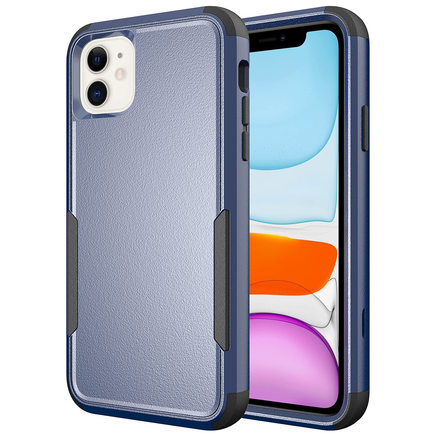 Shockproof Heavy Duty Protective Phone Case for Apple iPhone 11 - Durable Anti-Slip Cover for Outdoor, Sports & Daily Use