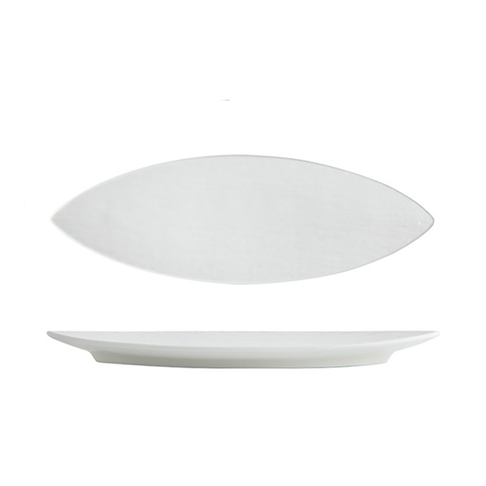 Scout Oval Ceramic Serving Platter - Elegant Appetizer & Dessert Tray for Entertaining, Dinner Parties & Holiday Gatherings