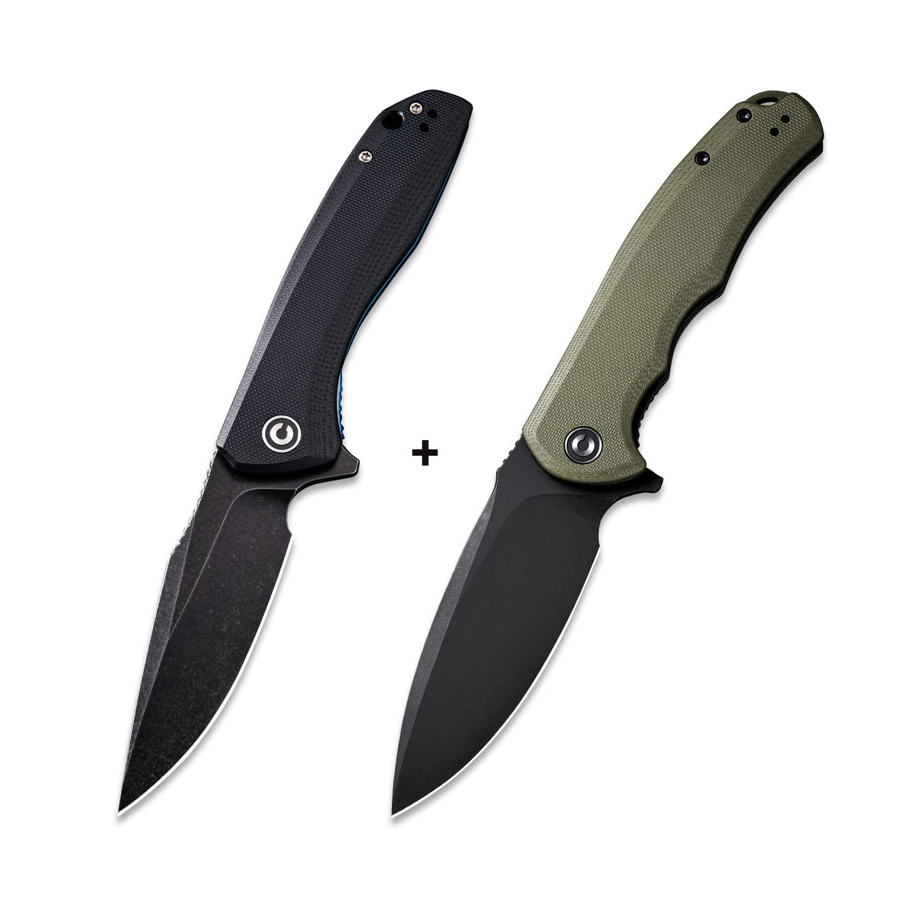 CIVIVI Baklash & Praxis EDC Knife Set - Premium Folding Pocket Knives for Everyday Carry, Outdoor Camping, Hiking & Survival Gear