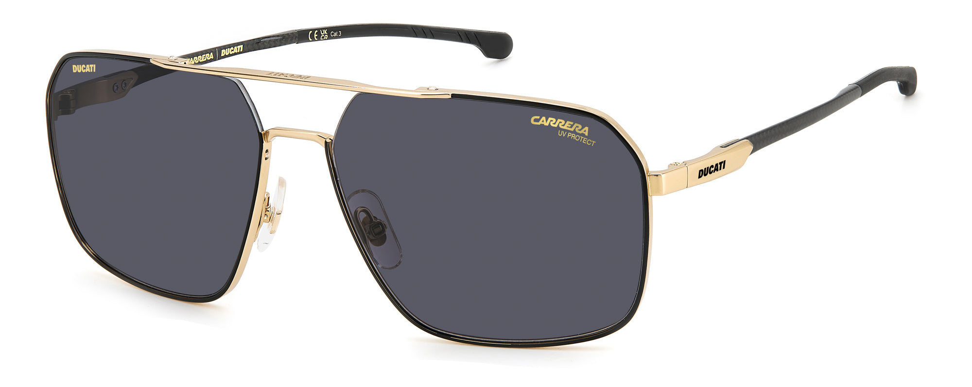 Ducati Carrera CARDUC 038/S Sunglasses - Stylish Motorcycle Riding Glasses for Men & Women - Perfect for Biking, Racing, and Outdoor Sports