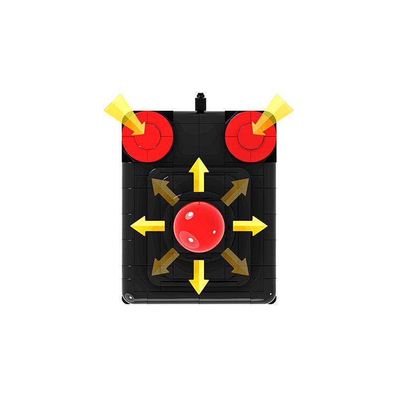 330PCS MOC 176988 Competition PRO Full Scale Joystick with Moving Parts - Compatible with LEGO Technic - Perfect for Gaming Controllers, RC Cars & DIY Robotics Projects
