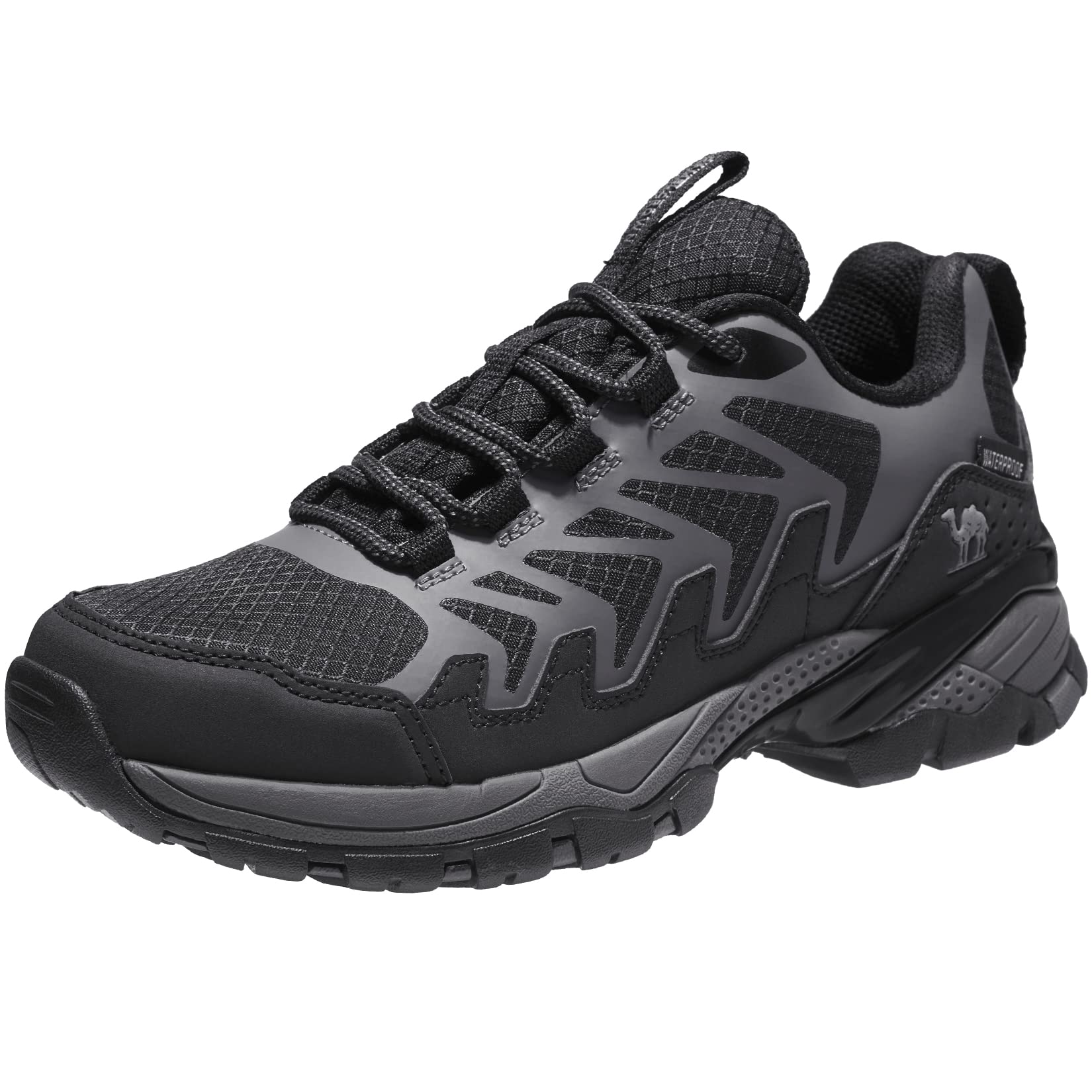 CAMELSPORTS Women's Waterproof Hiking Shoes - Lightweight Non-Slip Trail Running Sneakers for Trekking, Walking & Outdoor Adventures - Perfect for Mountain Trails, Camping & Daily Wear