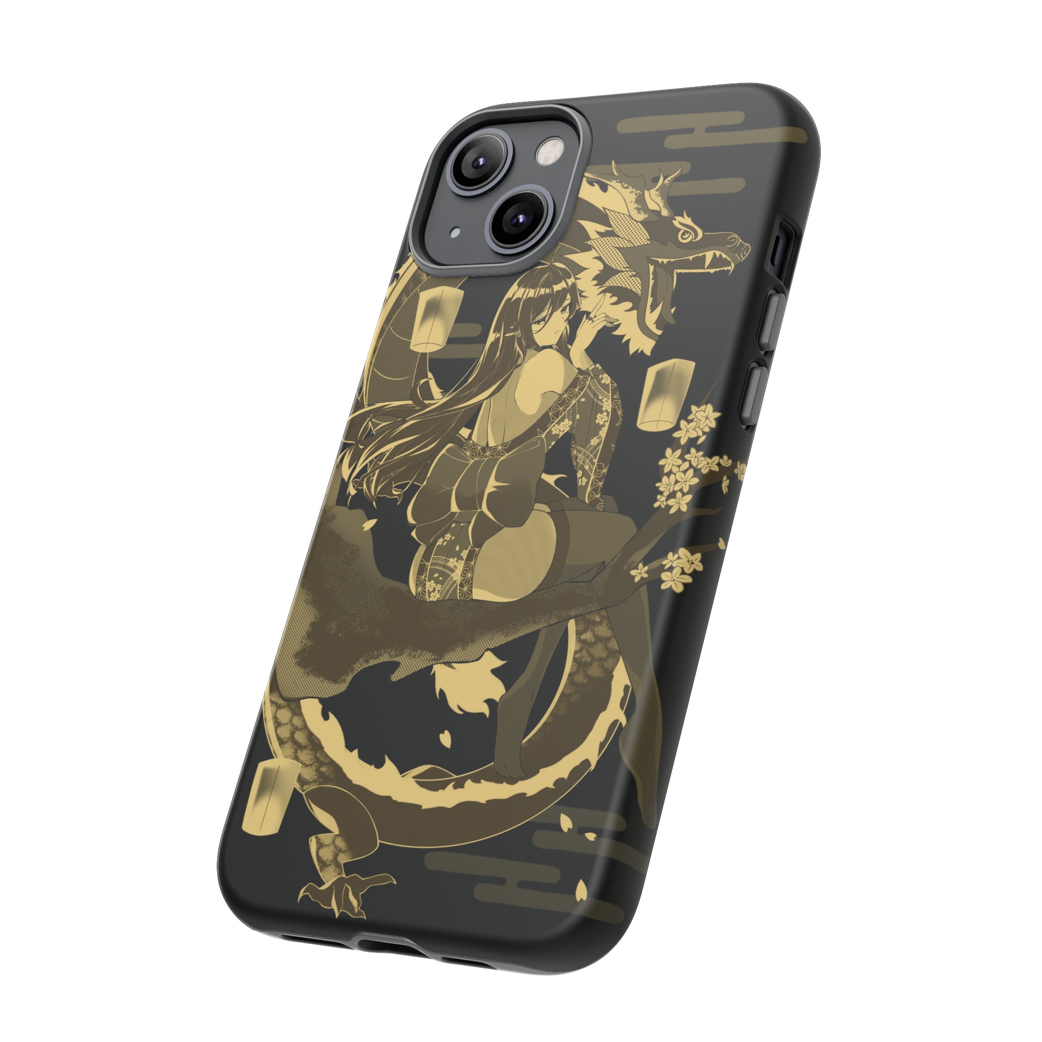 Dragon Maiden FLOR Phone Case - Stylish Protective Cover for iPhone & Samsung | Perfect for Anime Fans & Daily Use