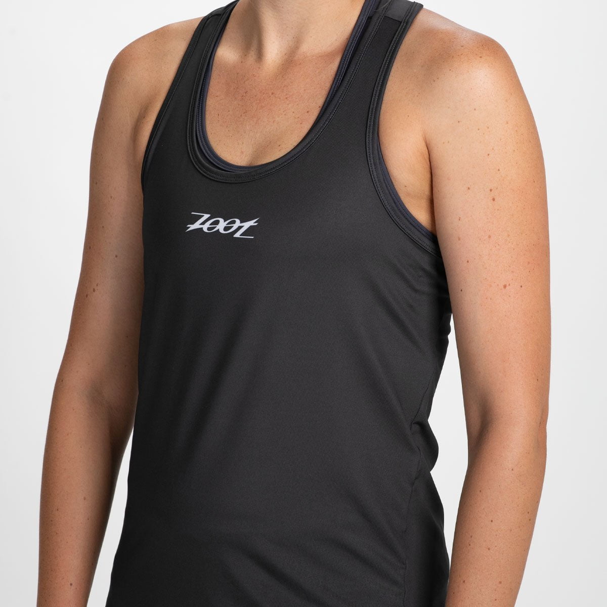 Women's Lightweight Running Singlet - Breathable & Moisture-Wicking Activewear Top for Jogging & Gym Workouts (Black) | Perfect for Marathon Training & Summer Outdoor Sports