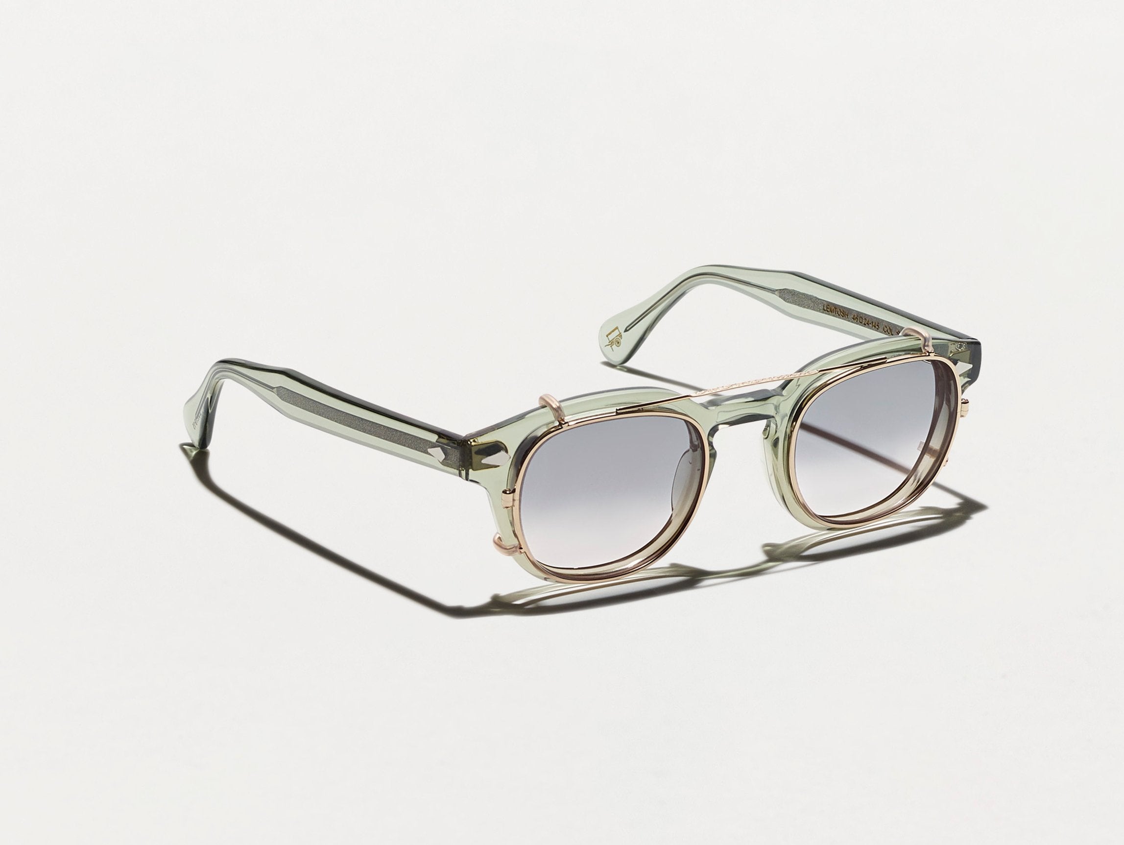 Cliptosh Gold with Custom Made Tints™ - Premium Sunglasses for Outdoor Sports, Driving & Fashion Accessories