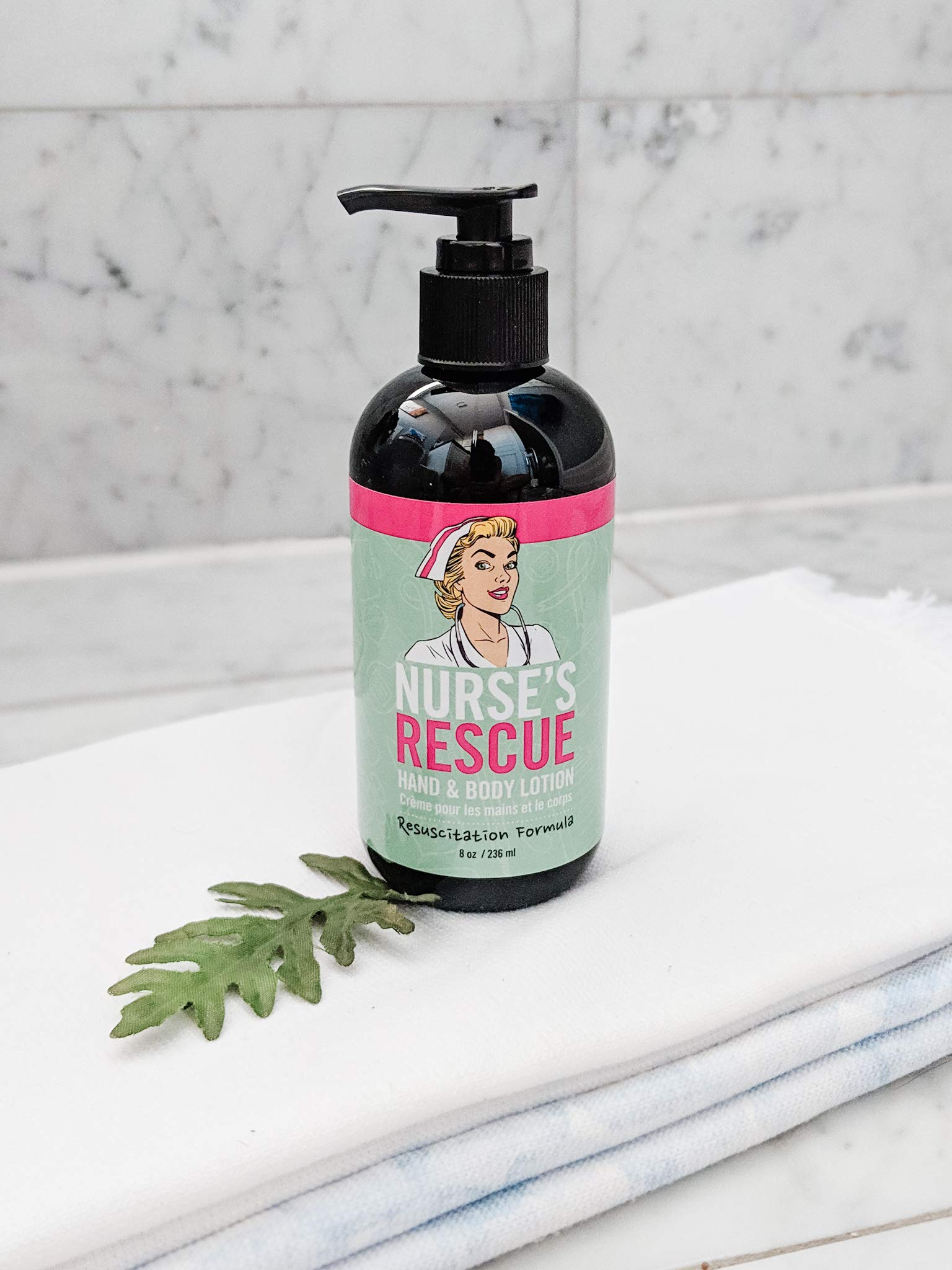Nurse's Rescue Hand & Body Lotion - Ultra Moisturizing & Healing Cream for Dry, Cracked Skin | Perfect for Healthcare Workers, Dry Winter Care & Daily Hydration