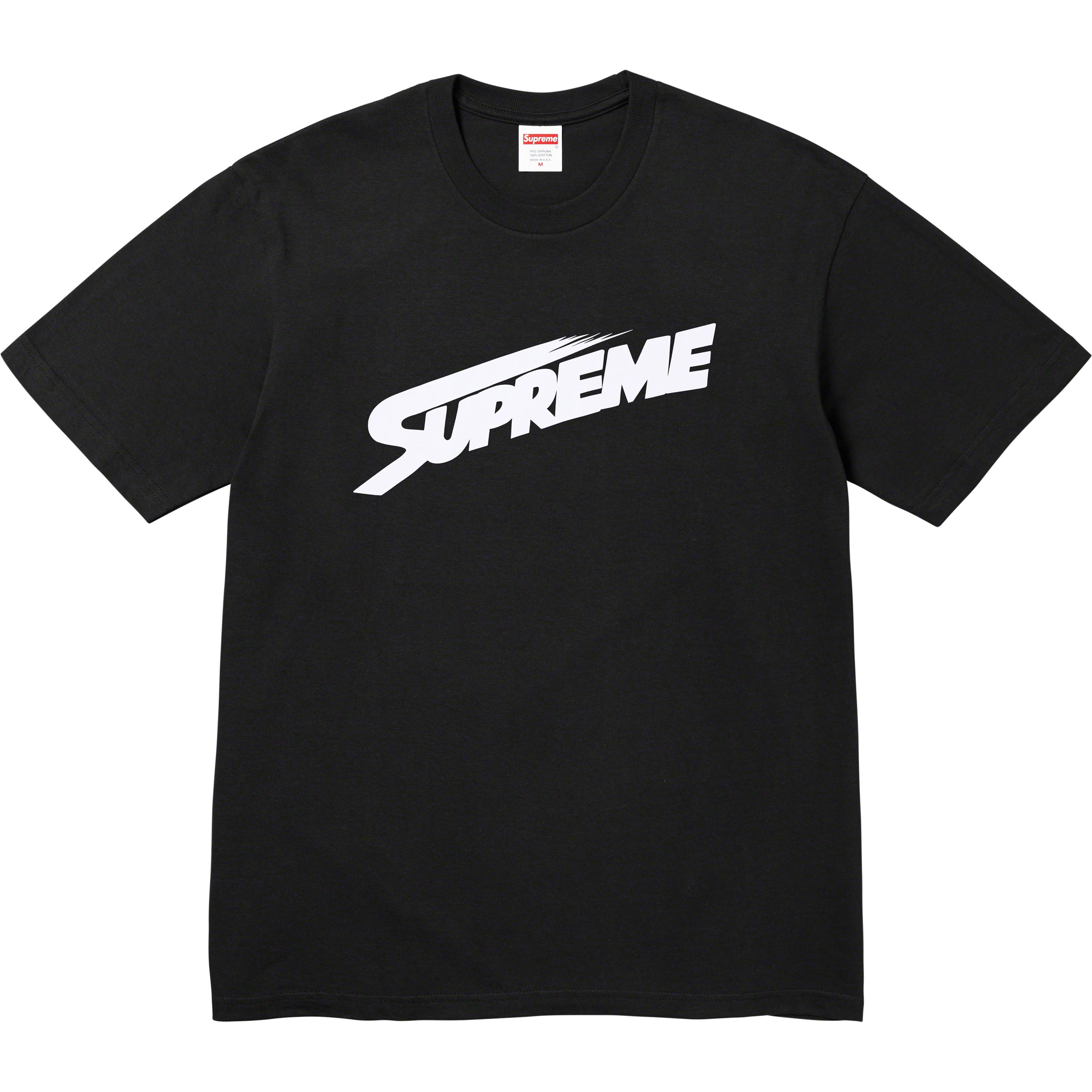 Supreme Mont Blanc T-Shirt for Men - Black Cotton Short Sleeve Tee - Streetwear Fashion & Casual Wear