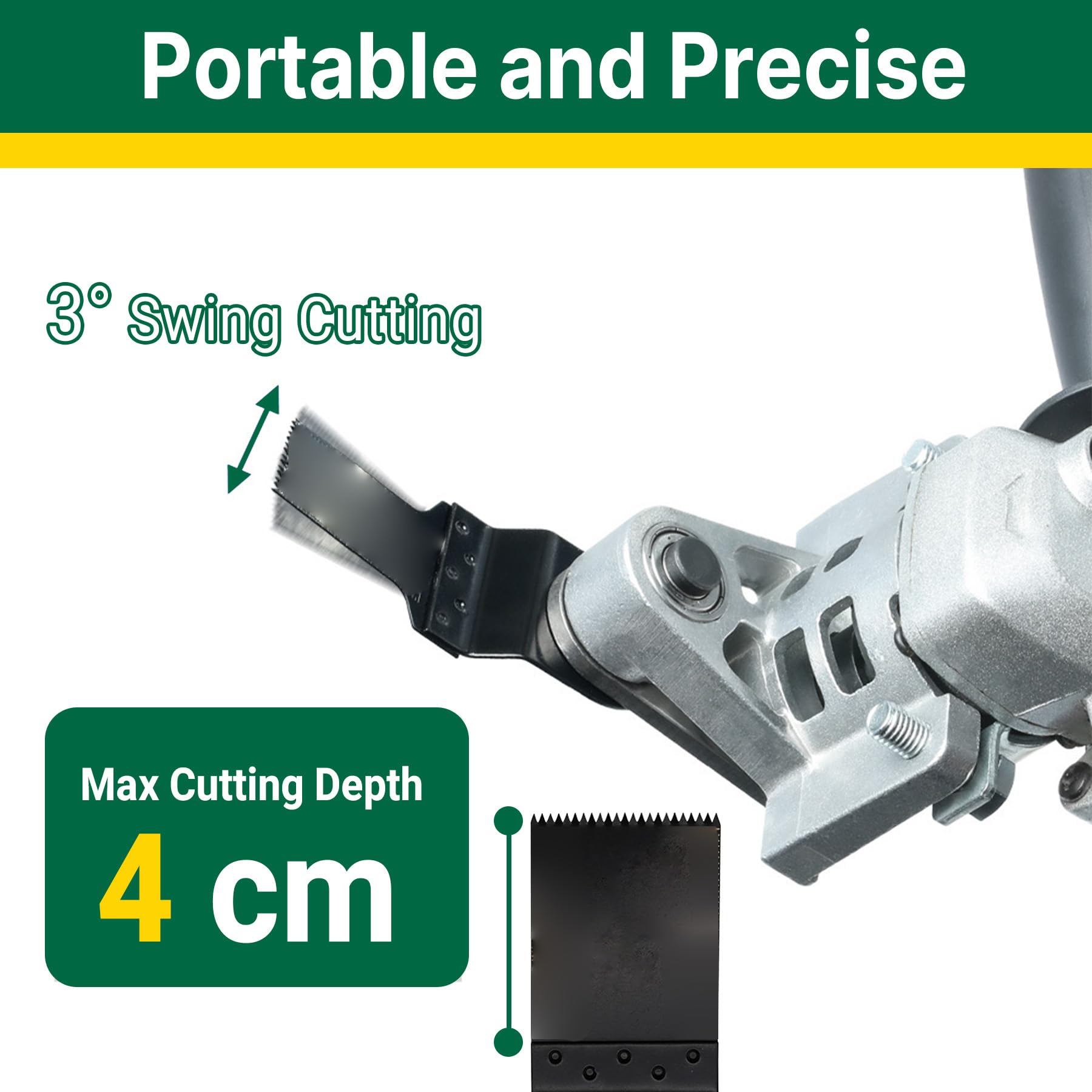 T TOVIA Angle Grinder Multi-Tool Adapter Kit - M10 M14 5/8