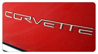 2005-2013 Chevy C6 Corvette Rear Bumper Letters - Custom Fit Replacement Emblem for Enhanced Style | Perfect for Car Restoration & Personalization Projects