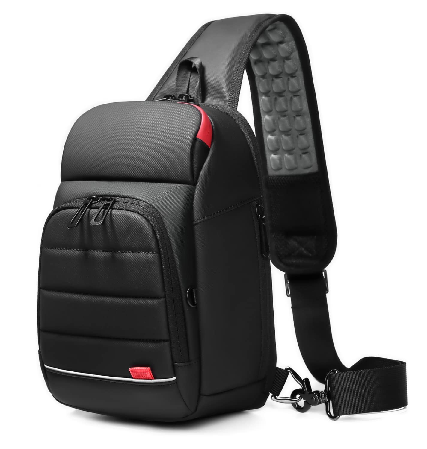Men's Waterproof Sling Bag - Lightweight Crossbody Shoulder Bag for Travel, Hiking & Daily Use | Durable Chest Pack for Outdoor Adventures, Commuting & Work