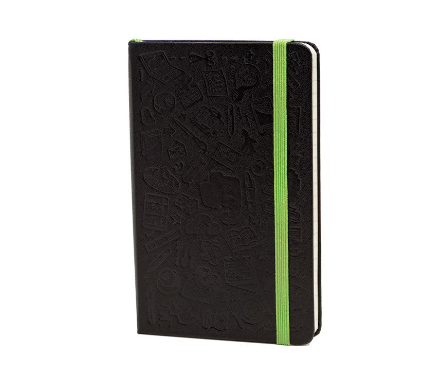 Moleskine Evernote Smart Notebook - Large Hard Cover Journal with Squared Pages for Note Taking, Sketching & Digital Sync | Perfect for Students, Professionals & Creative Work