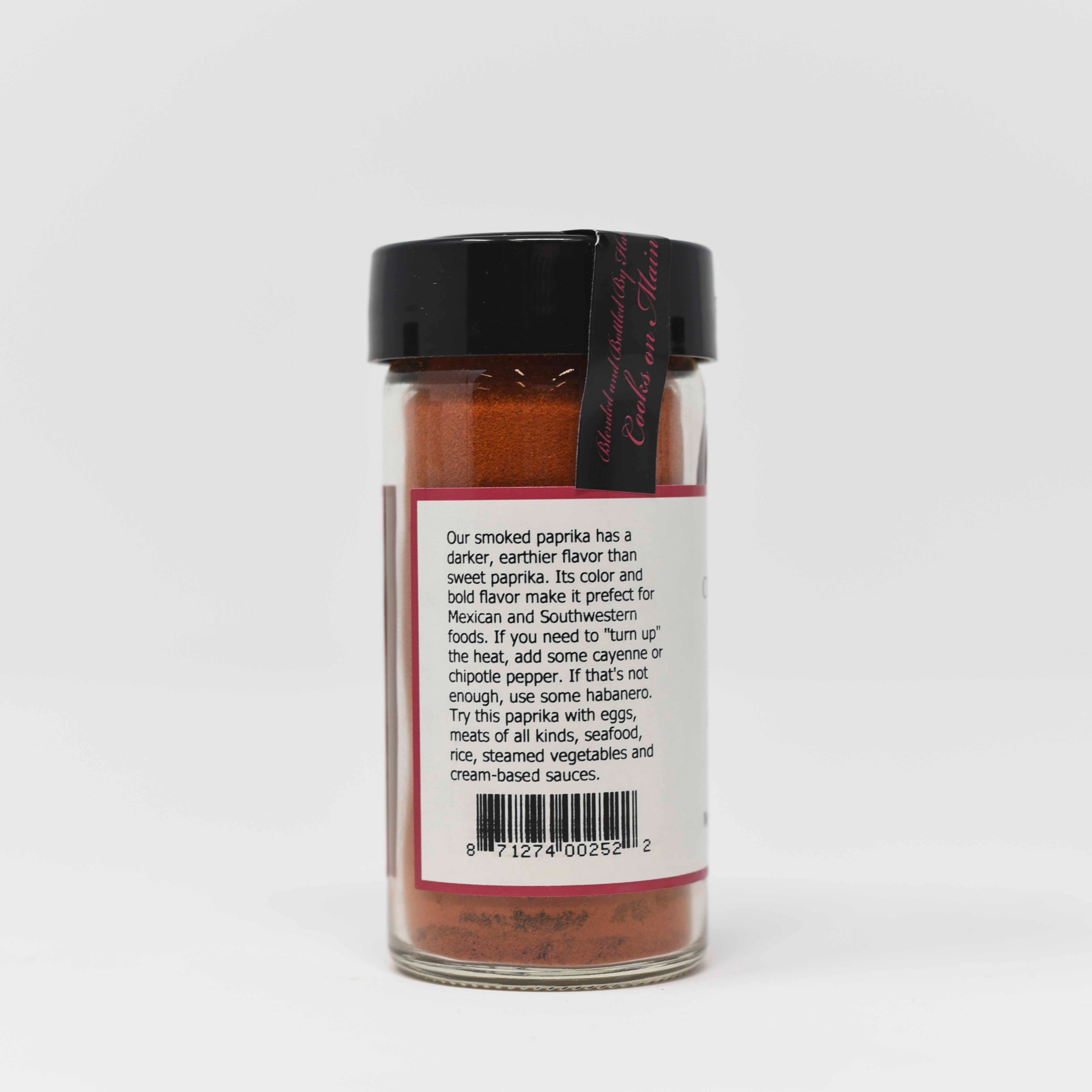 Premium Smoked Spanish Paprika Powder - 100% Natural, Rich Flavor for BBQ, Paella & Grilling | Authentic Spanish Spice for Cooking & Seasoning