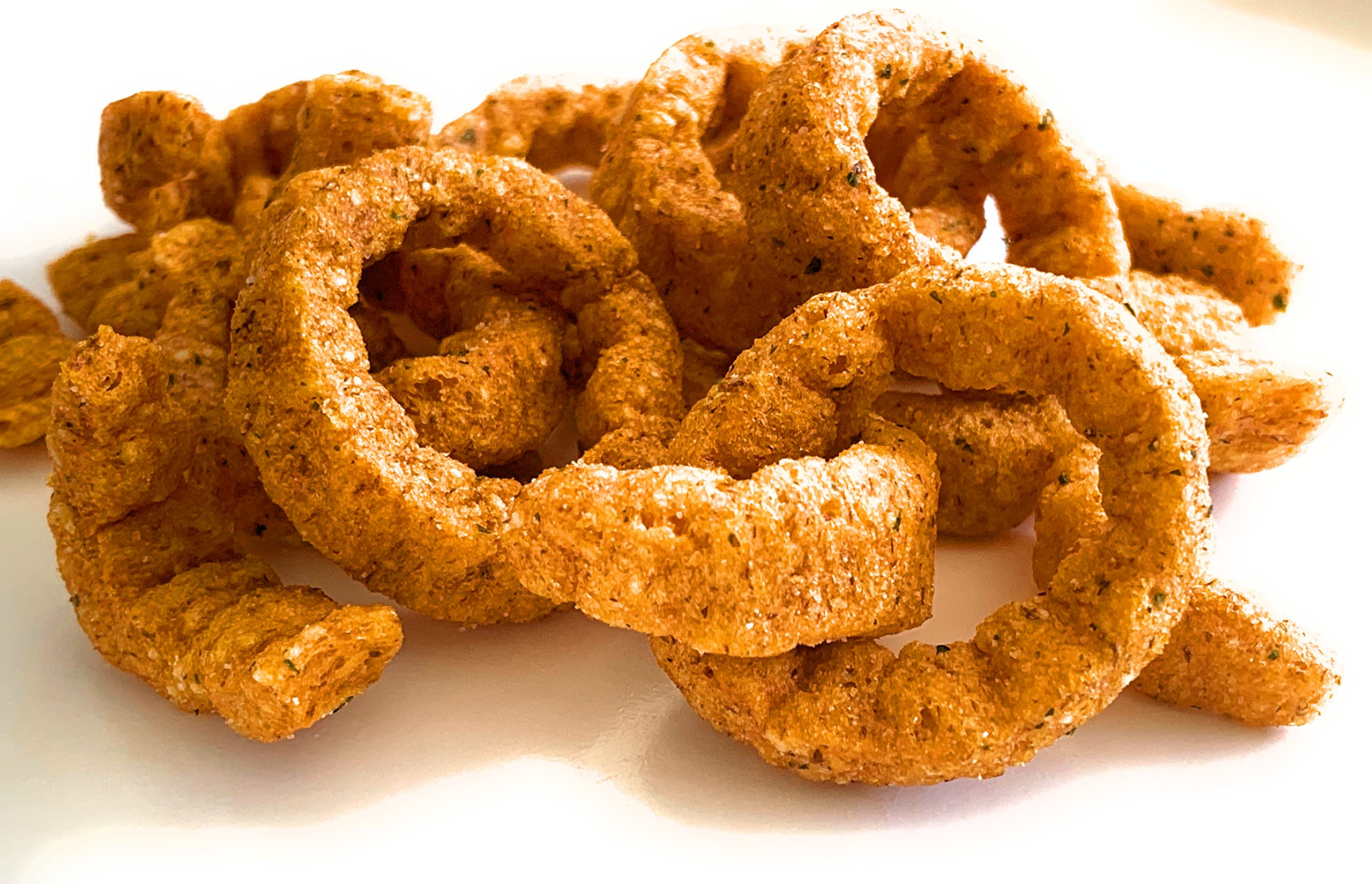 Trader Joe's Sour Cream & Onion Flavored Lentil & Rice Rings - Gluten Free Snacks, 2.5oz (71g) - Healthy Crunchy On-The-Go Snack for Office, School & Road Trips