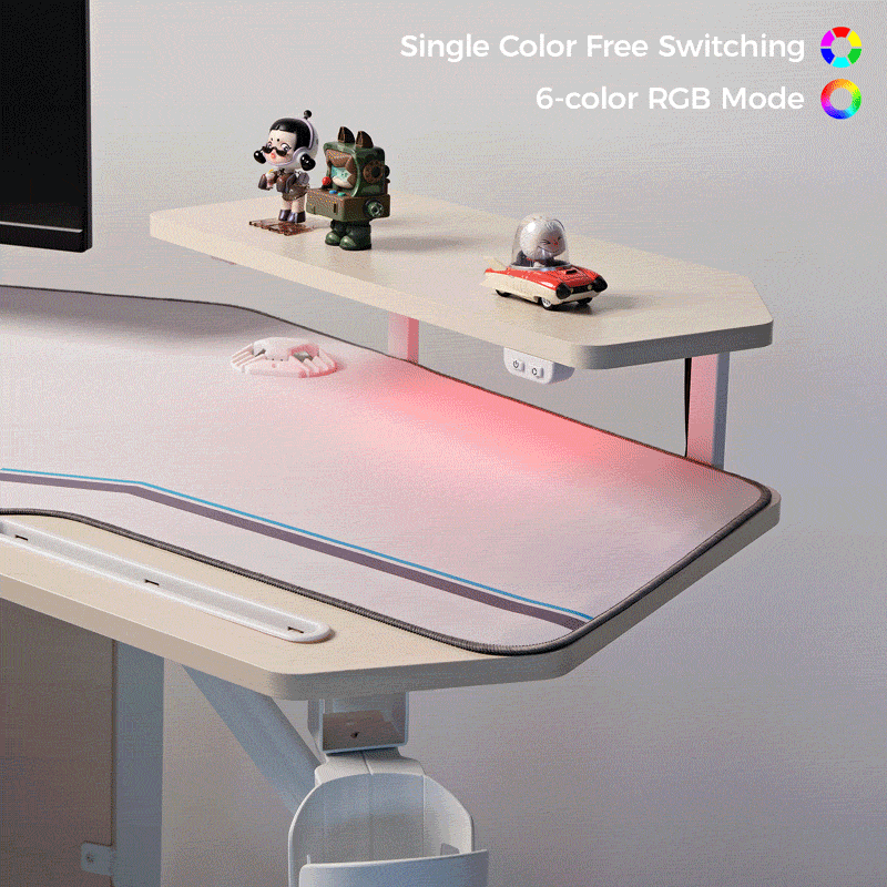 Aero Wing Shaped Studio Desk - 73x23 Inches Modern Office Desk for Home & Workspace - Perfect for Gaming, Study, and Professional Workstations