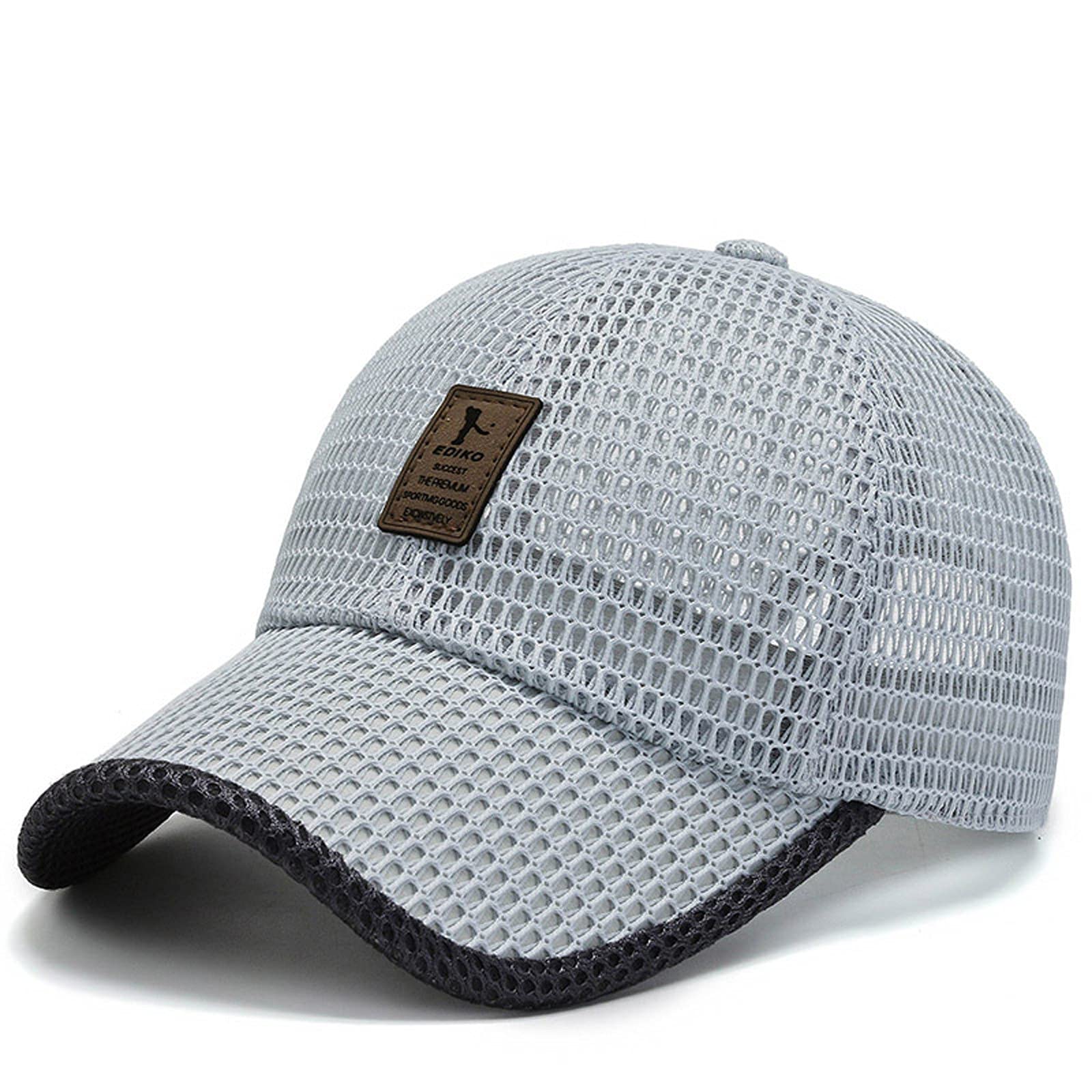 Vintage Unisex Sun Hat - Adjustable Ponytail Baseball Cap for Men & Women, UV Protection Outdoor Beach Travel Hat | Perfect for Hiking, Running, and Summer Activities