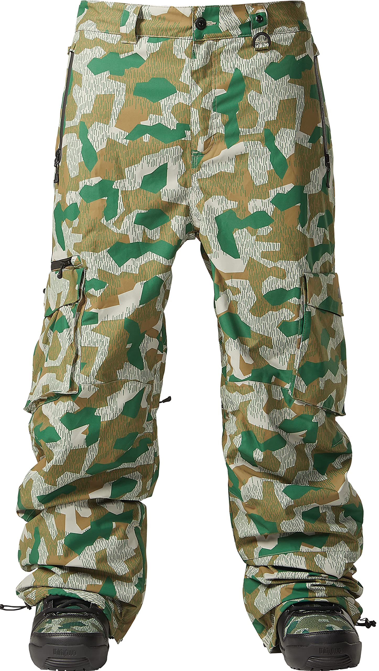 ThirtyTwo Men's Blahzay Winter Snow Sport Cargo Pants - Waterproof Insulated Ski Snowboard Pants for Cold Weather & Outdoor Activities