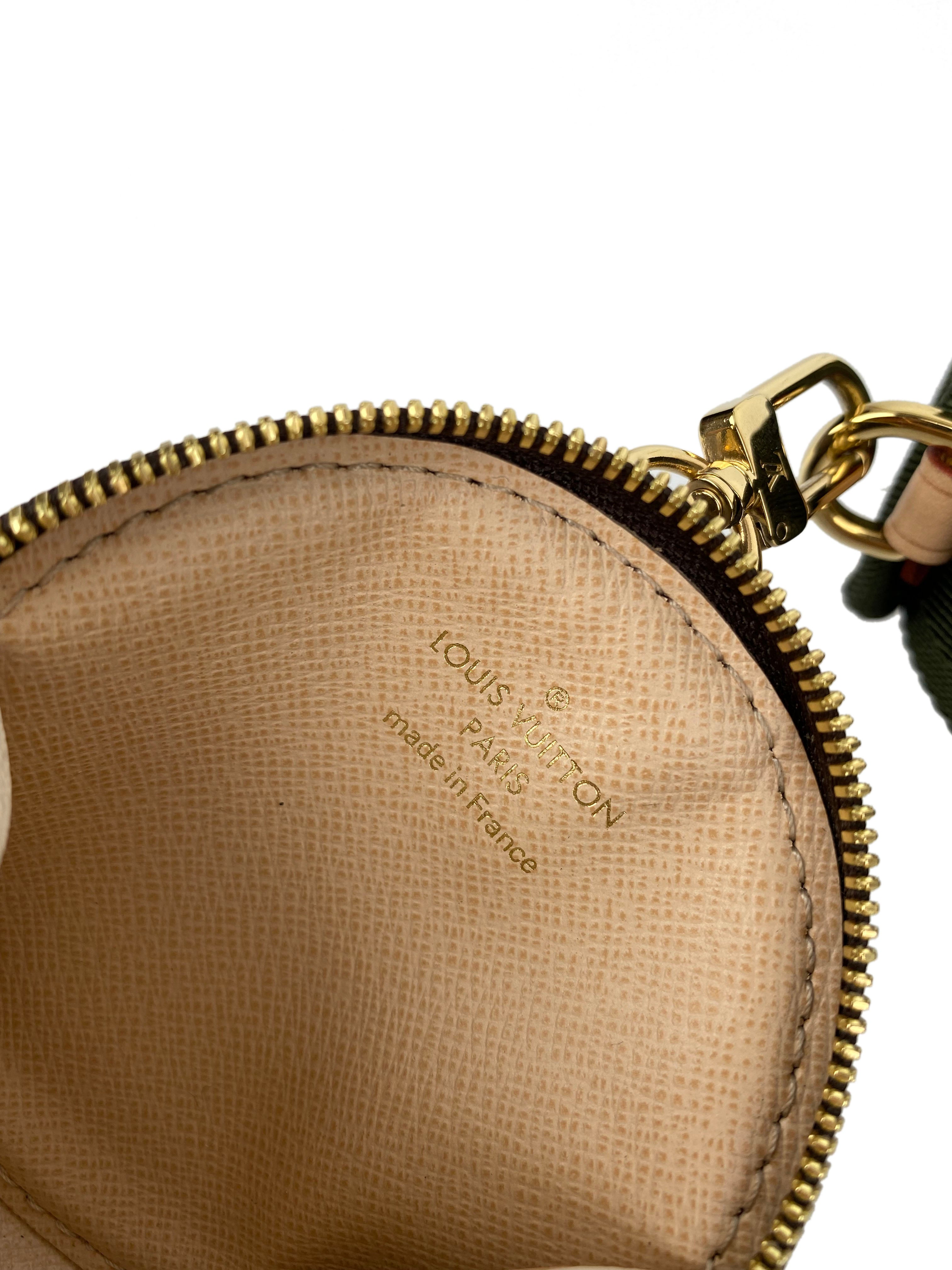 Authentic Louis Vuitton Khaki Multi Pochette Accessoires Crossbody Bag - Stylish & Versatile Designer Handbag for Women, Perfect for Daily Use, Travel & Special Occasions