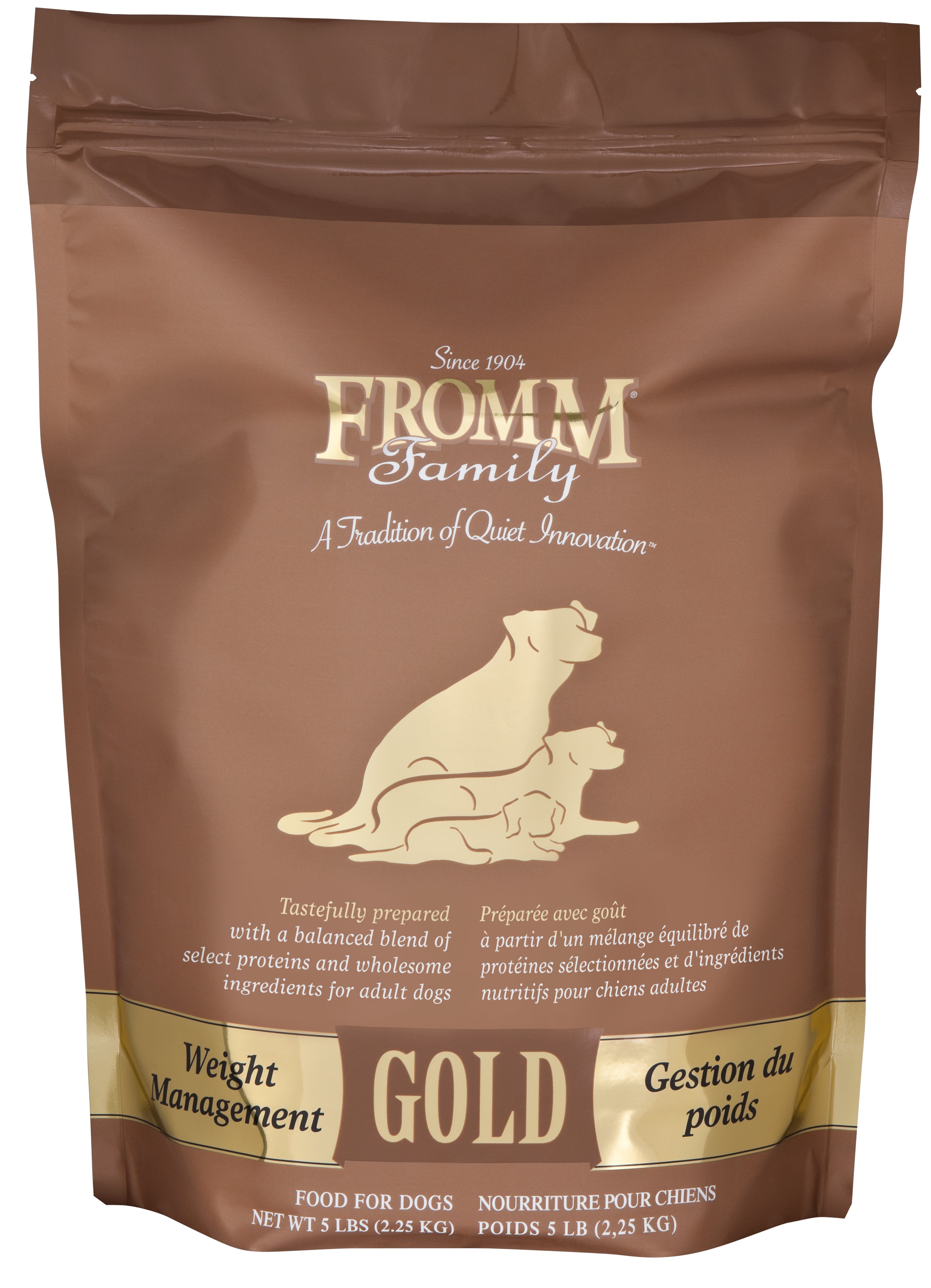 Fromm Gold Grains Weight Management Dry Dog Food - Premium Low-Calorie Nutrition for Overweight & Senior Dogs - Perfect for Indoor & Less Active Pets