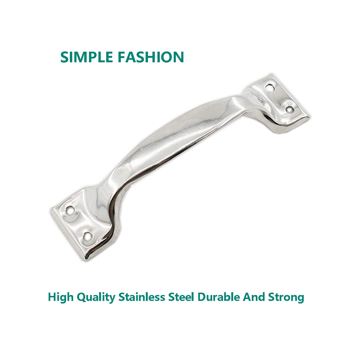 10 Pack 3.5 Inch Stainless Steel Cabinet Handles & Drawer Pulls - Brushed Silver Kitchen Hardware for Cabinets, Dressers & Furniture | Durable Metal Handles for Home, Office & Commercial Use