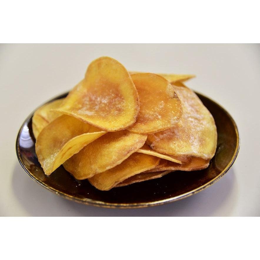 Organic Japanese Sweet Potato Chips - Gluten Free, Non-GMO, No Additives - Healthy Satsumaimo Snacks 115g (Pack of 3) - Perfect for Keto Diet, Vegan Snacking & On-the-Go Lunch Boxes