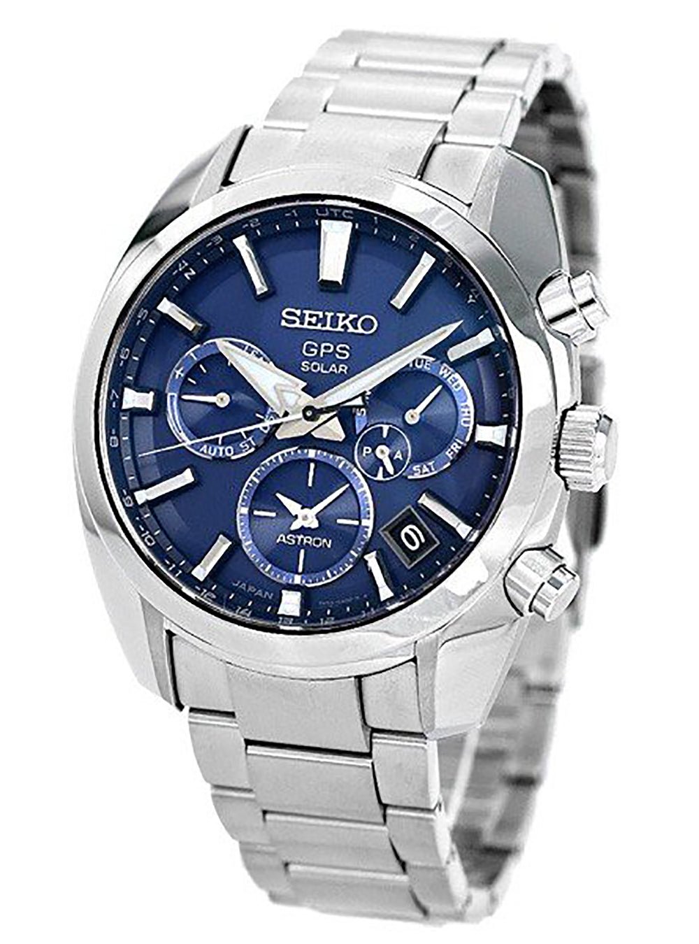 SEIKO ASTRON SBXC019 GPS Solar Watch - Japanese Made JDM Limited Edition - Perfect for Business, Travel & Luxury Collectors