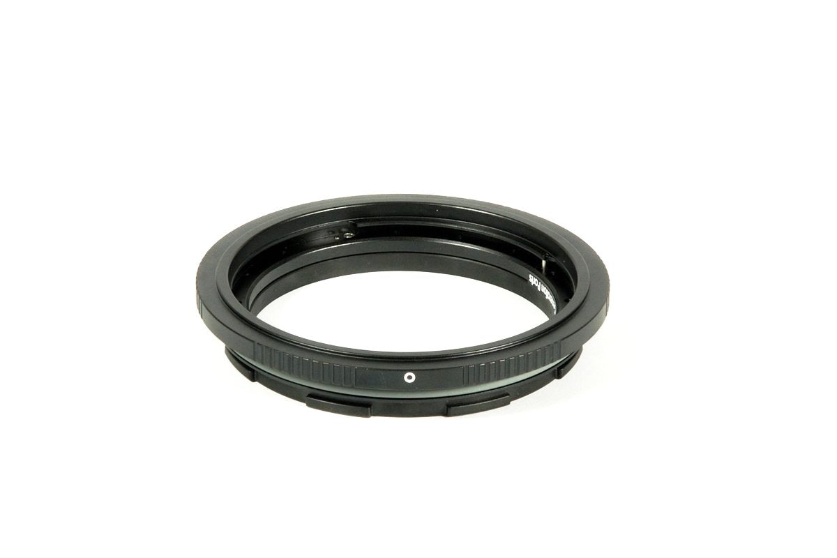 Subal T4 Port Adapter with Lock - Compatible Underwater Camera Housing for Professional Diving & Photography