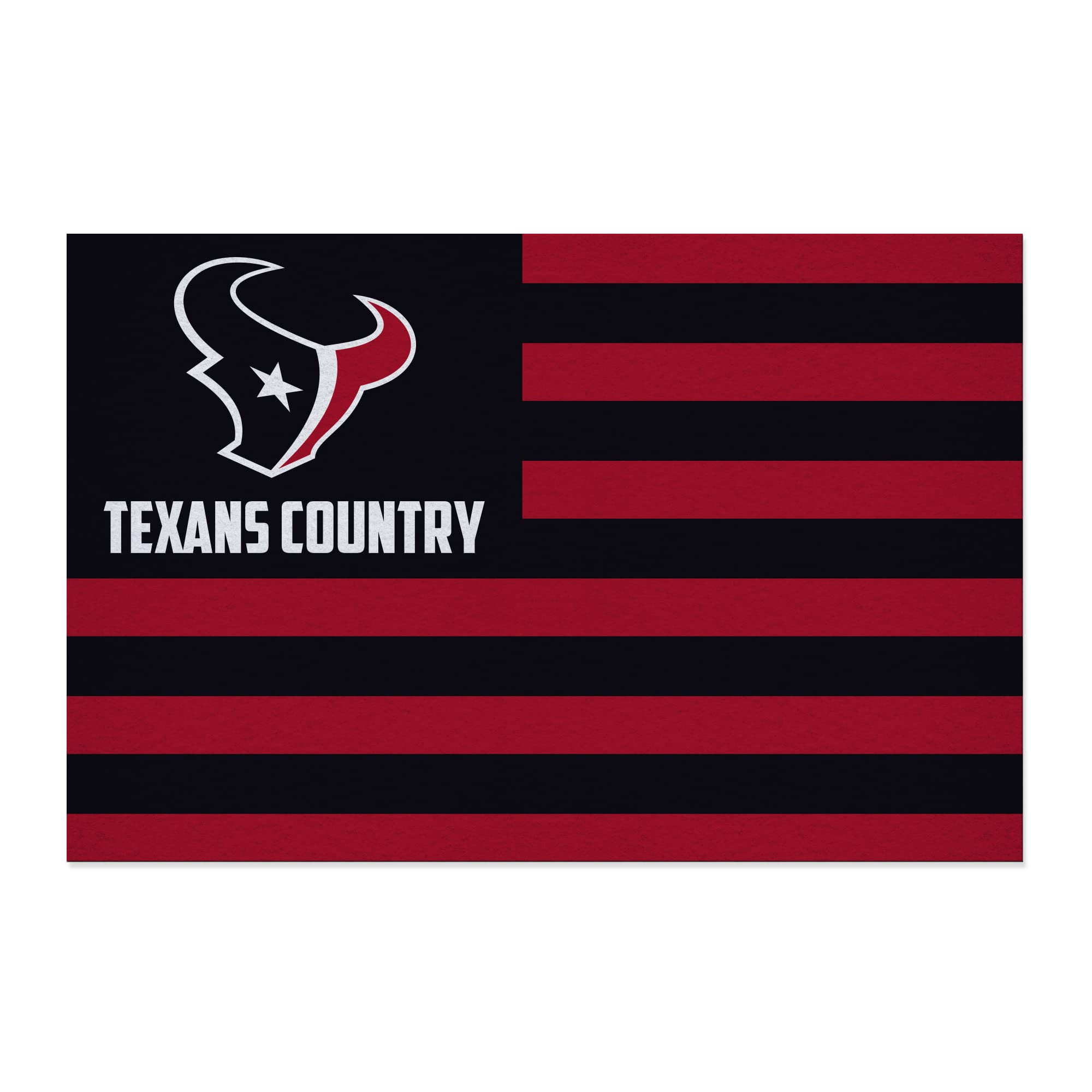 NFL Houston Texans Country Felt Wall Decor - 25