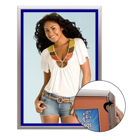 Premium Designer SwingSnaps Front Loading Poster Snap Frames - 1