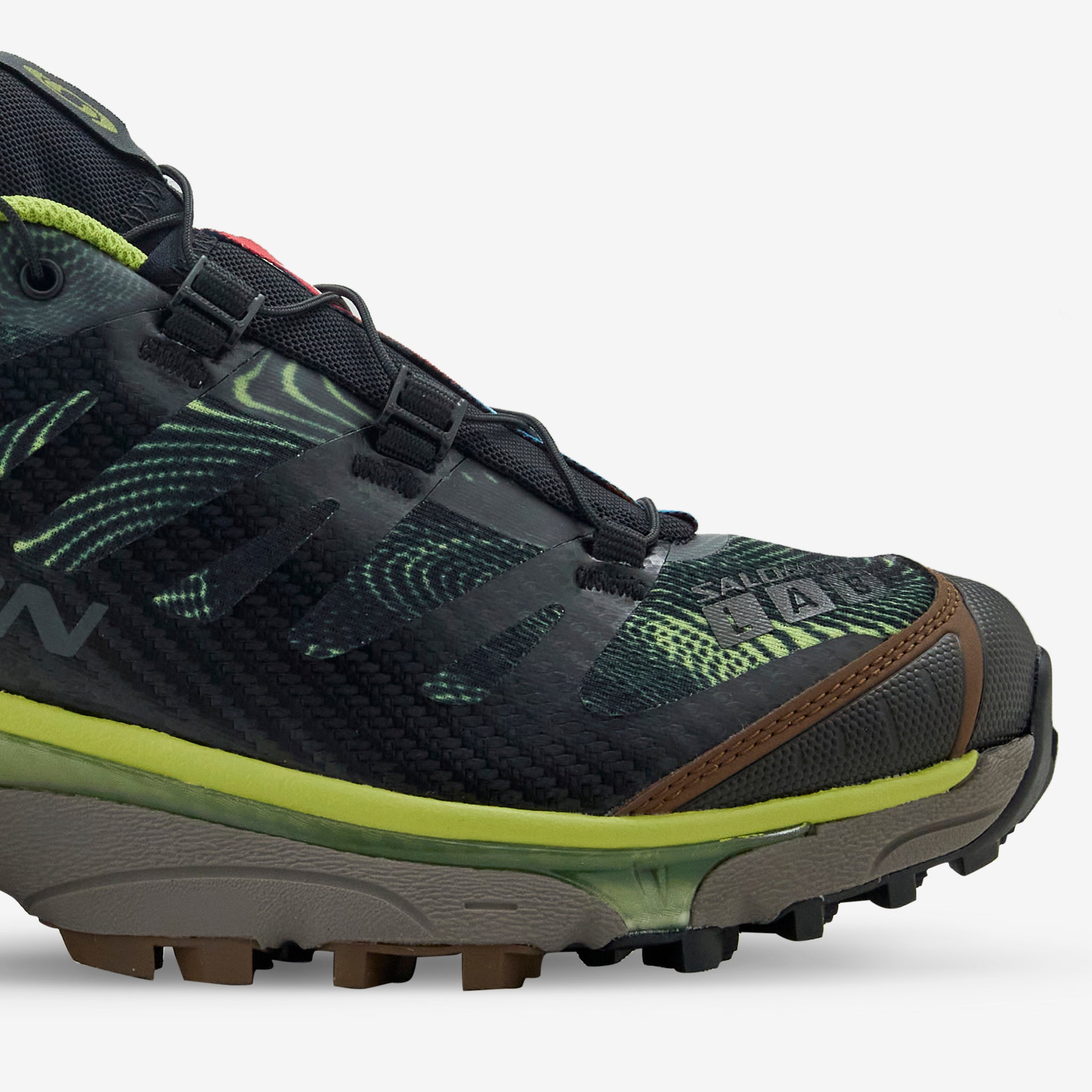 XT 4 OG Rave At Dawn Sneakers - Black, Dark Citron & Sharp Green Color Options | Perfect for Rave Parties, Music Festivals & Nightlife Events