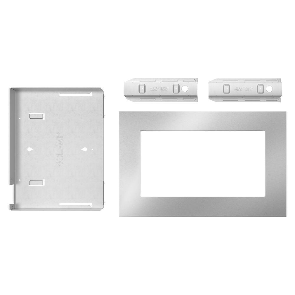 Amana MTK1630PZ 30-Inch Stainless Steel Trim Kit for 1.6 Cu Ft Countertop Microwave Ovens - Perfect for Kitchen Remodeling & Built-In Microwave Installation