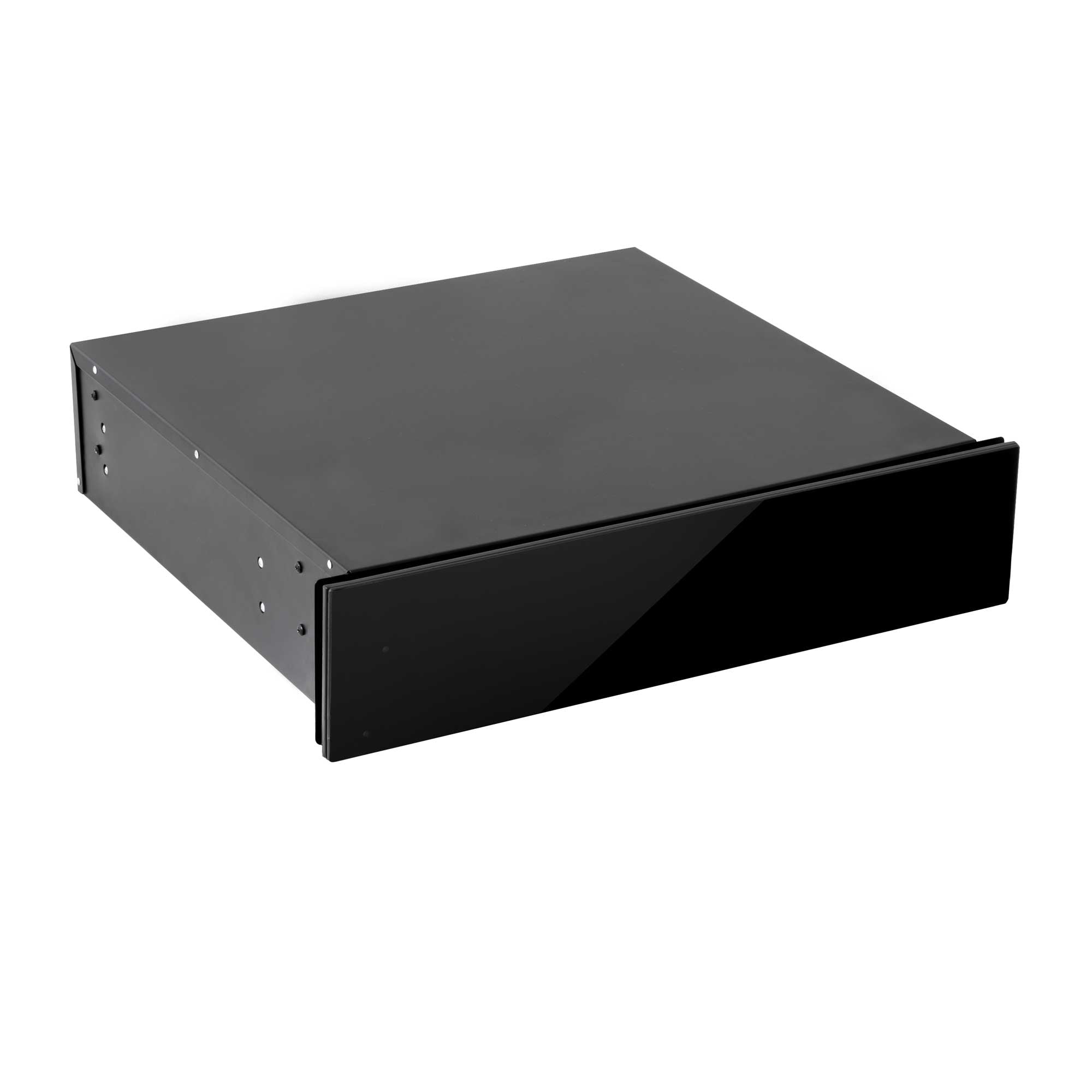Baridi 60cm Built-In Warming Drawer with Push-to-Open & Anti-Slip Mat - Black DH201 | Perfect for Kitchen, Dining Room & Entertaining
